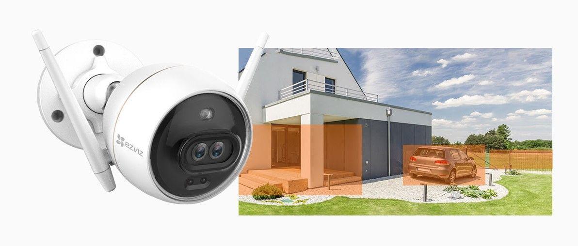 Ezviz Cámara  Wifi Exterior Montaje Mural 1080p (c3x)-5