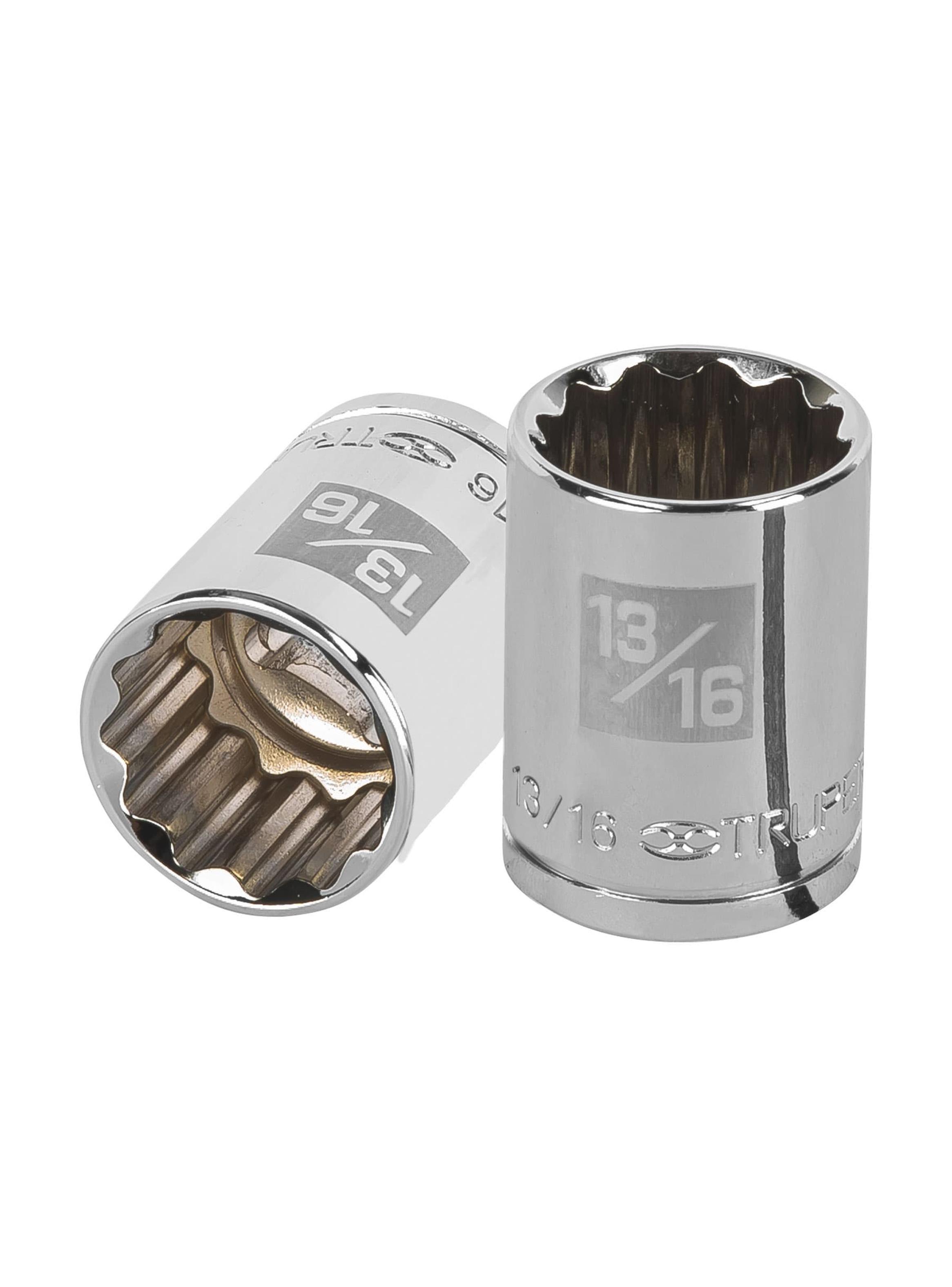 Dado Poligonal Pulgadas Cuadrante 1/2" 13/16" Truper-0
