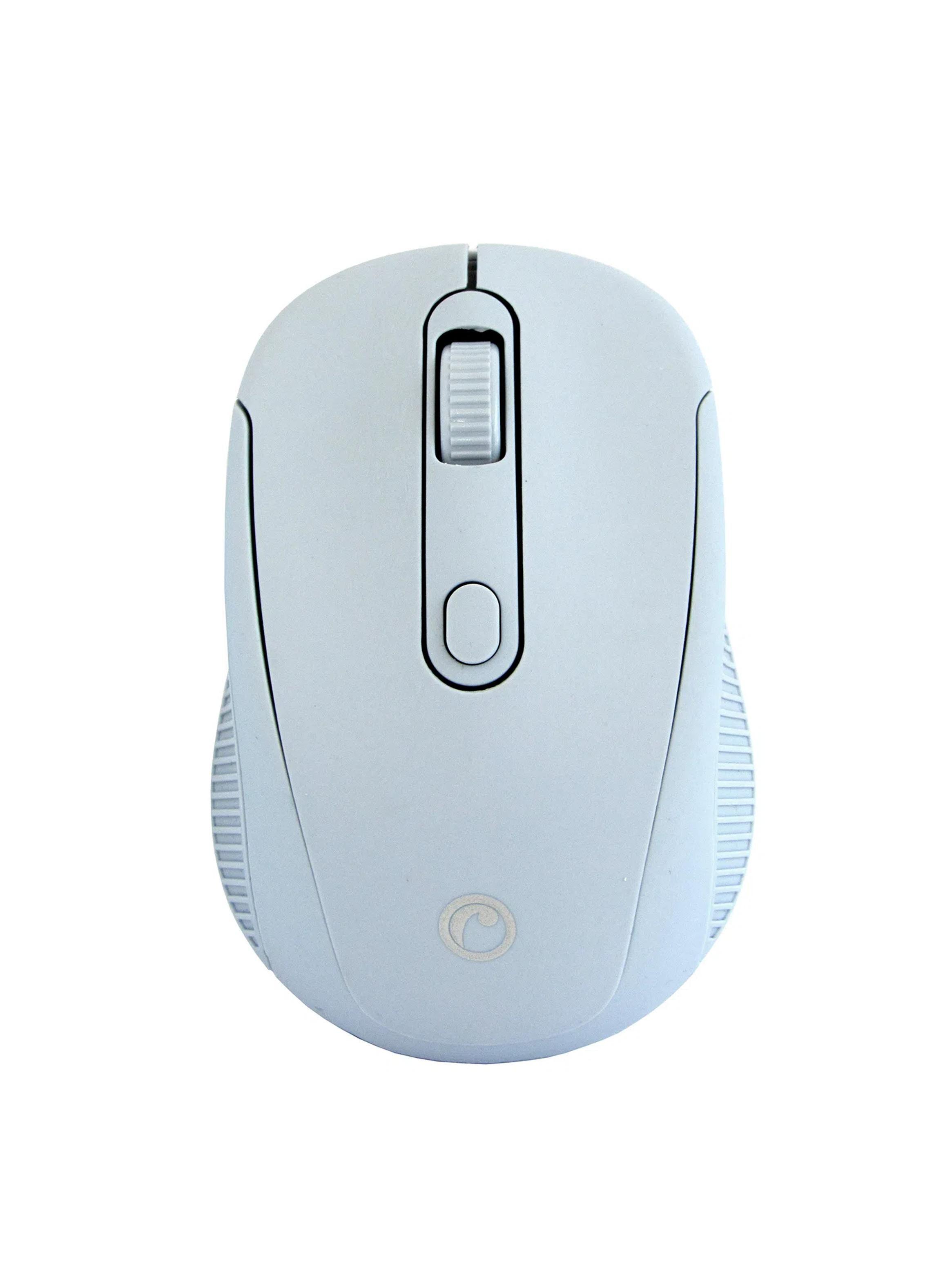 Mouse Óptico Inalámbrico Gris Fiddler-0