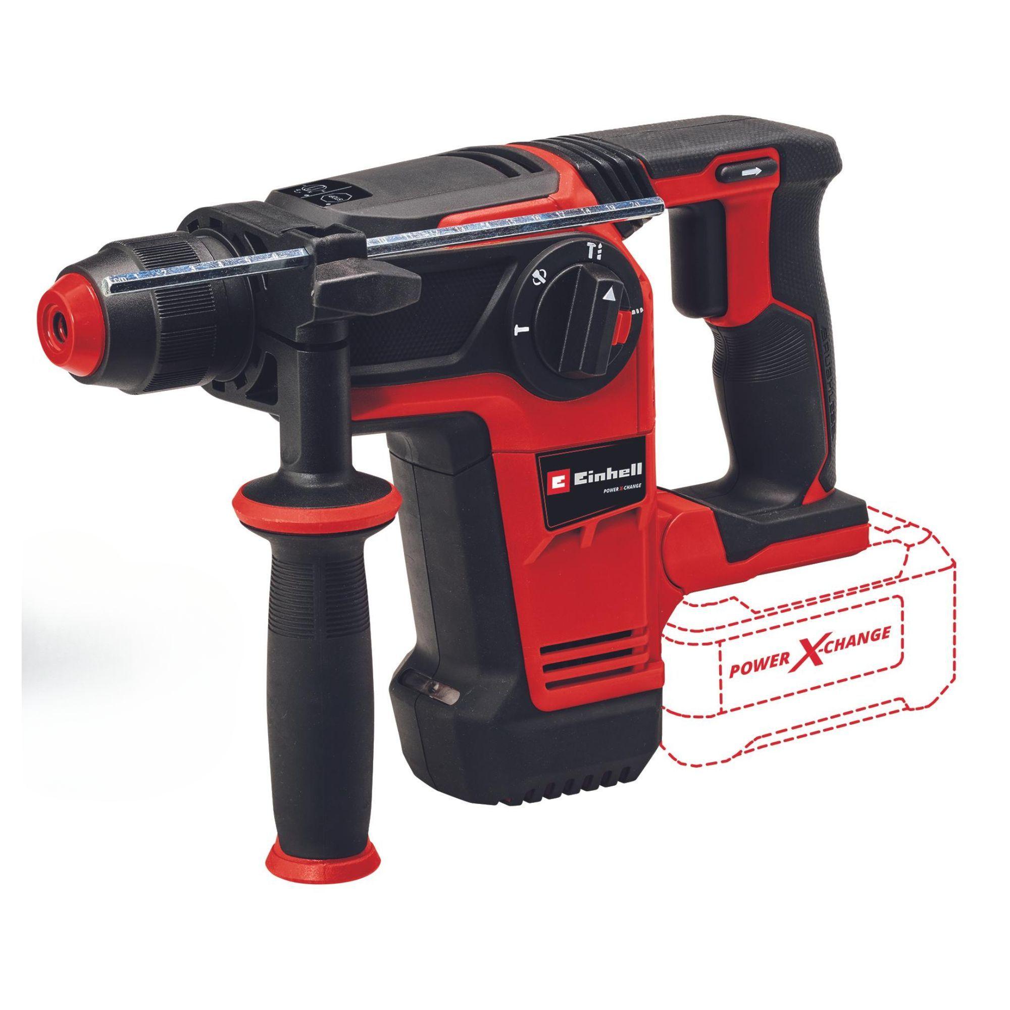 Rotomartillo inalámbrico 2,6J 18V Professional Brushless sin batería PXC TP-HD 18/26 Li BL - Solo - Einhell-0