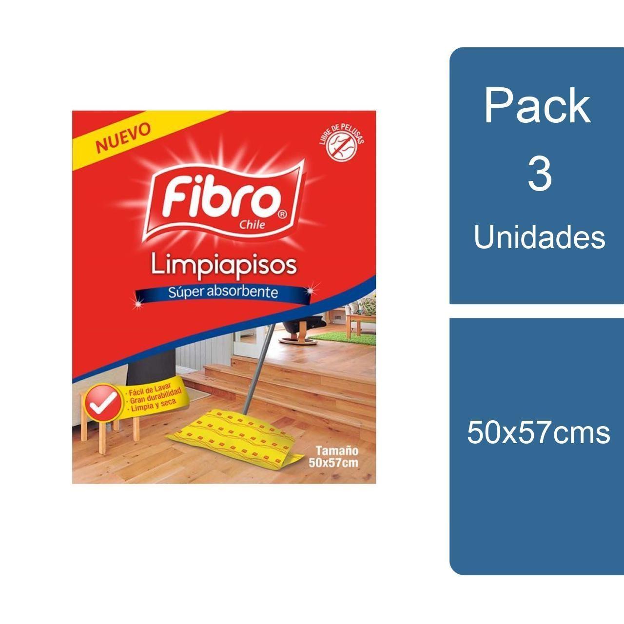 Pack 3 Trapero Sintético con Ojal 50x57cms Fibro-0