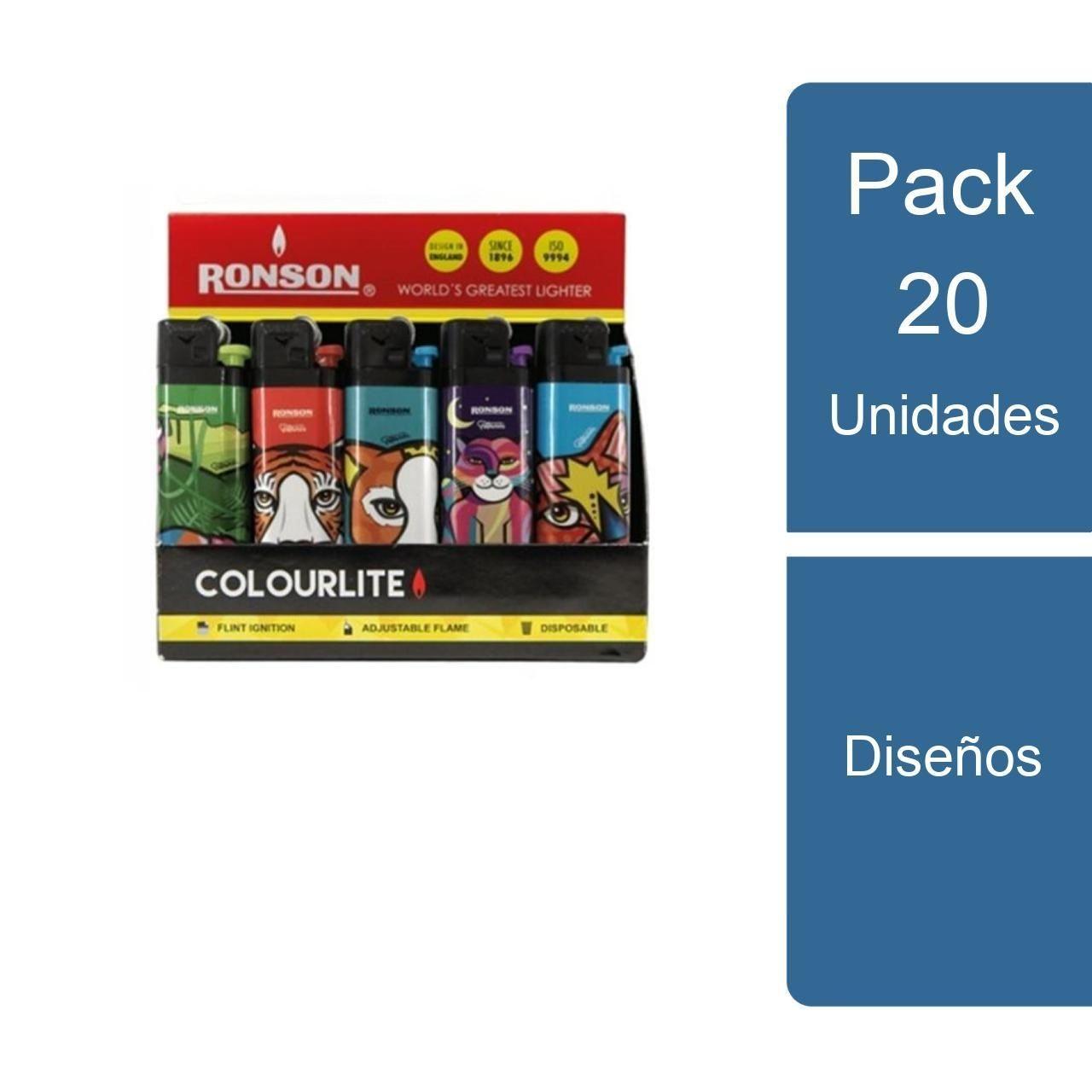 Pack 20 Encendedor Petruzzi Diseños Ronson-0
