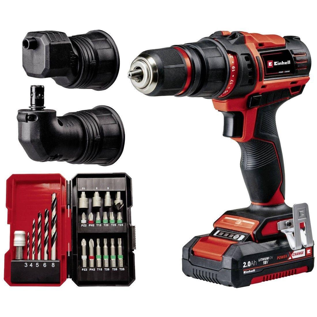 Taladro Atornillador Inalámbrico 18V Expert Bat 22ac Einhell-0