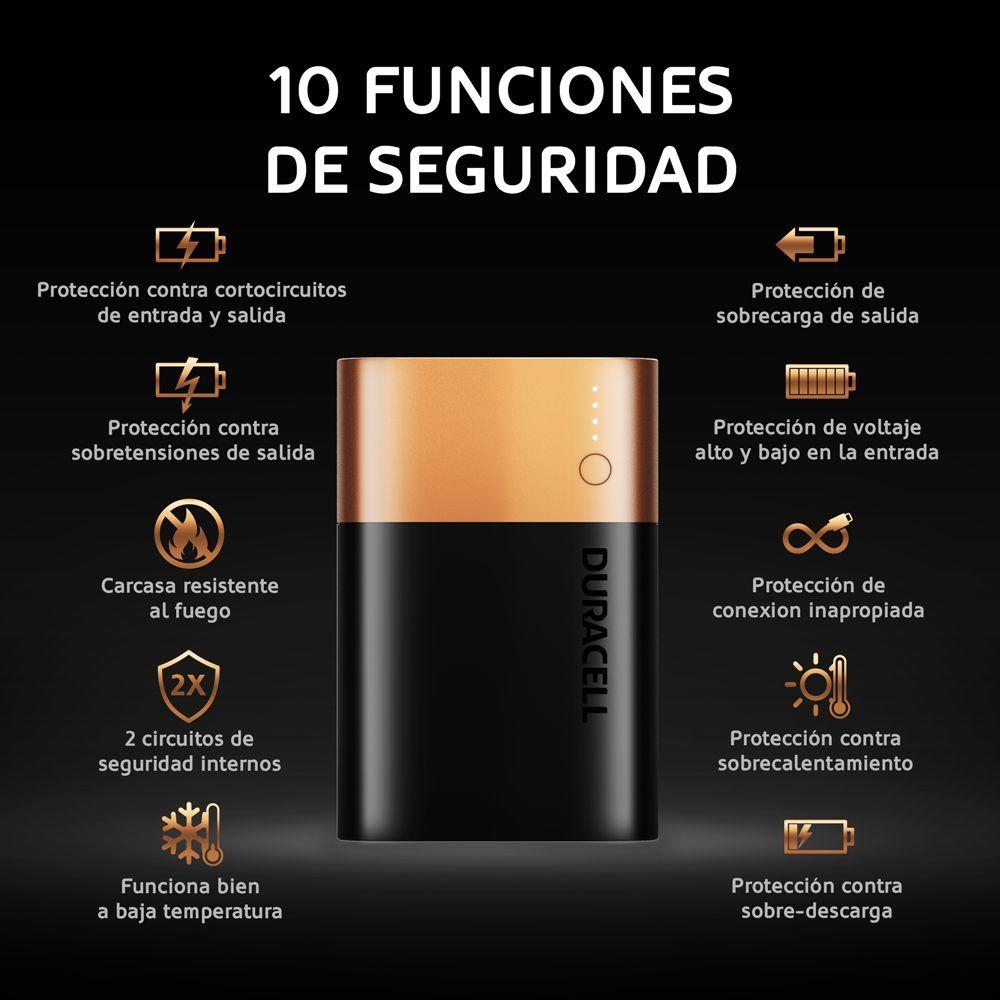 Batería externa Powerbank 10050mAh Duracell-4