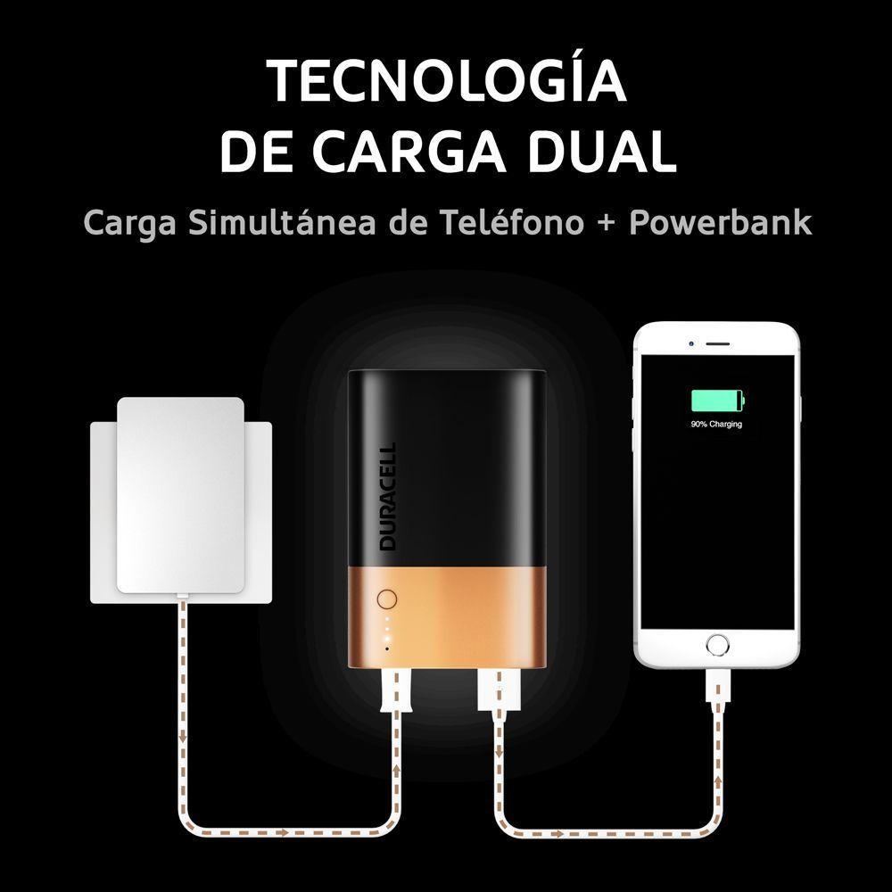 Batería externa Powerbank 10050mAh Duracell-3
