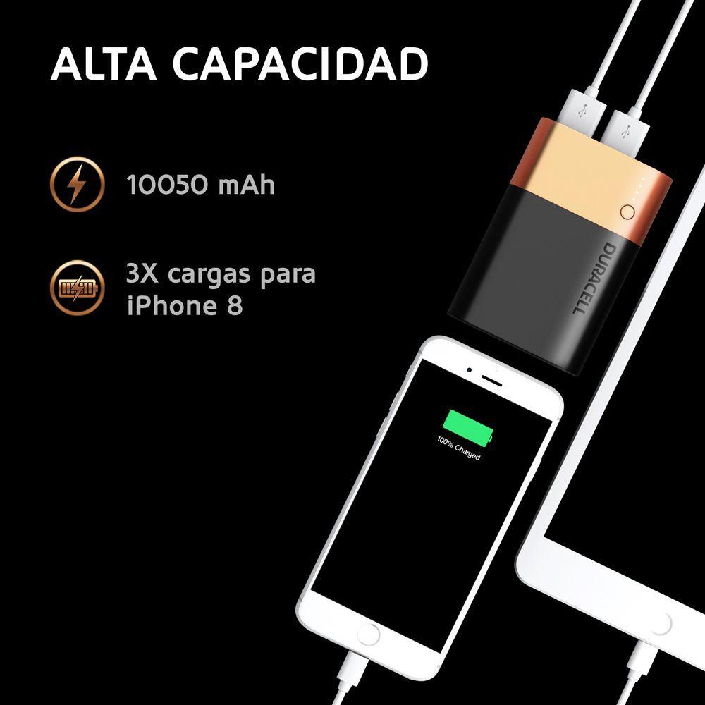 Batería externa Powerbank 10050mAh Duracell-1
