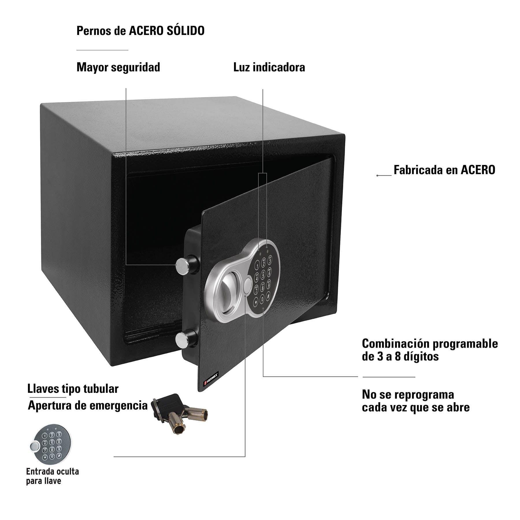 Caja Fuerte Digital 20lts Hermex-2
