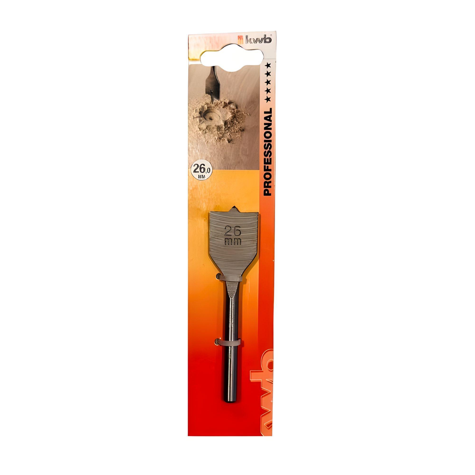 Brocas Paleta para Madera sin puntas laterales para bisagras retén 26mm - KWB-0