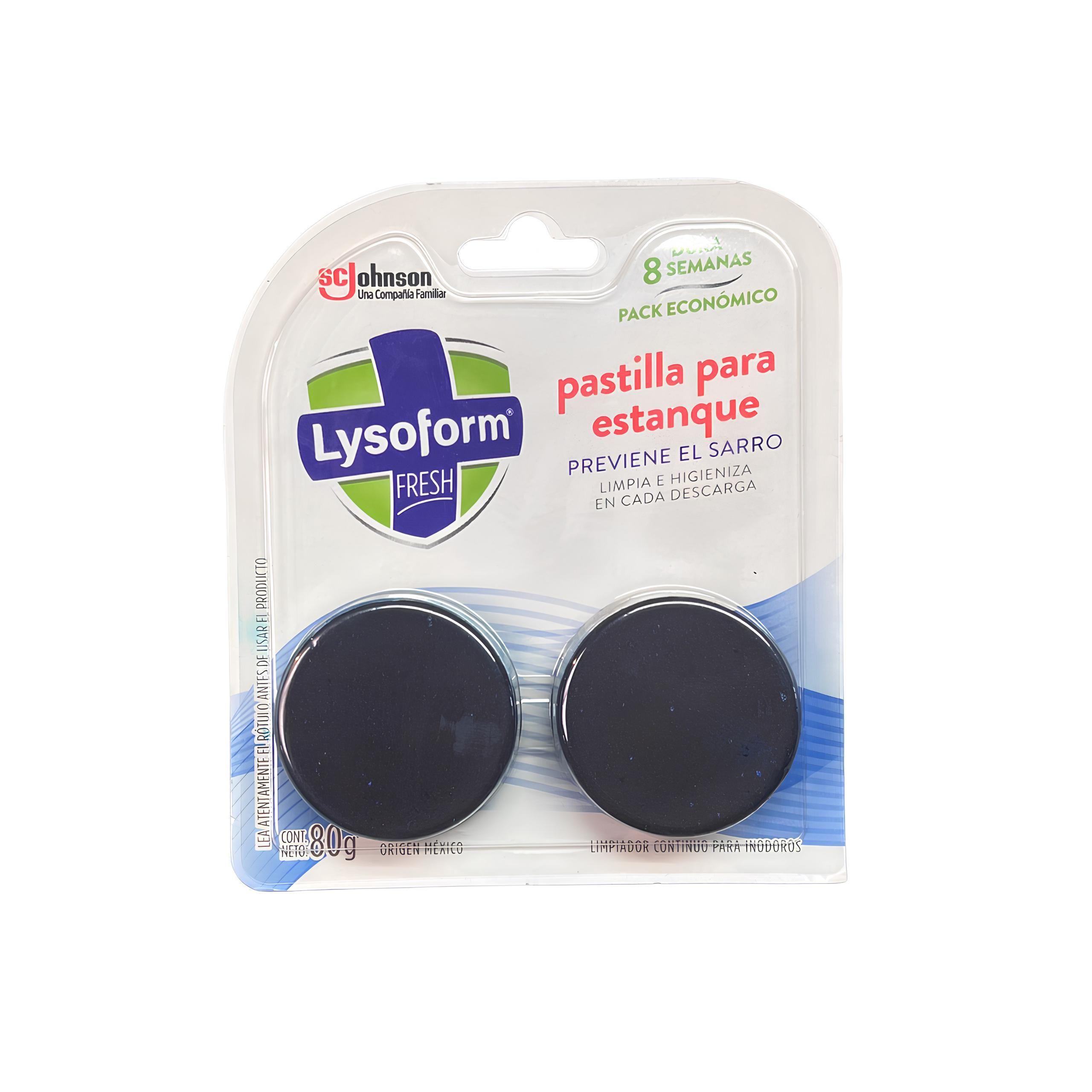 Pastilla para Estanque WC 2un - Lysoform-0