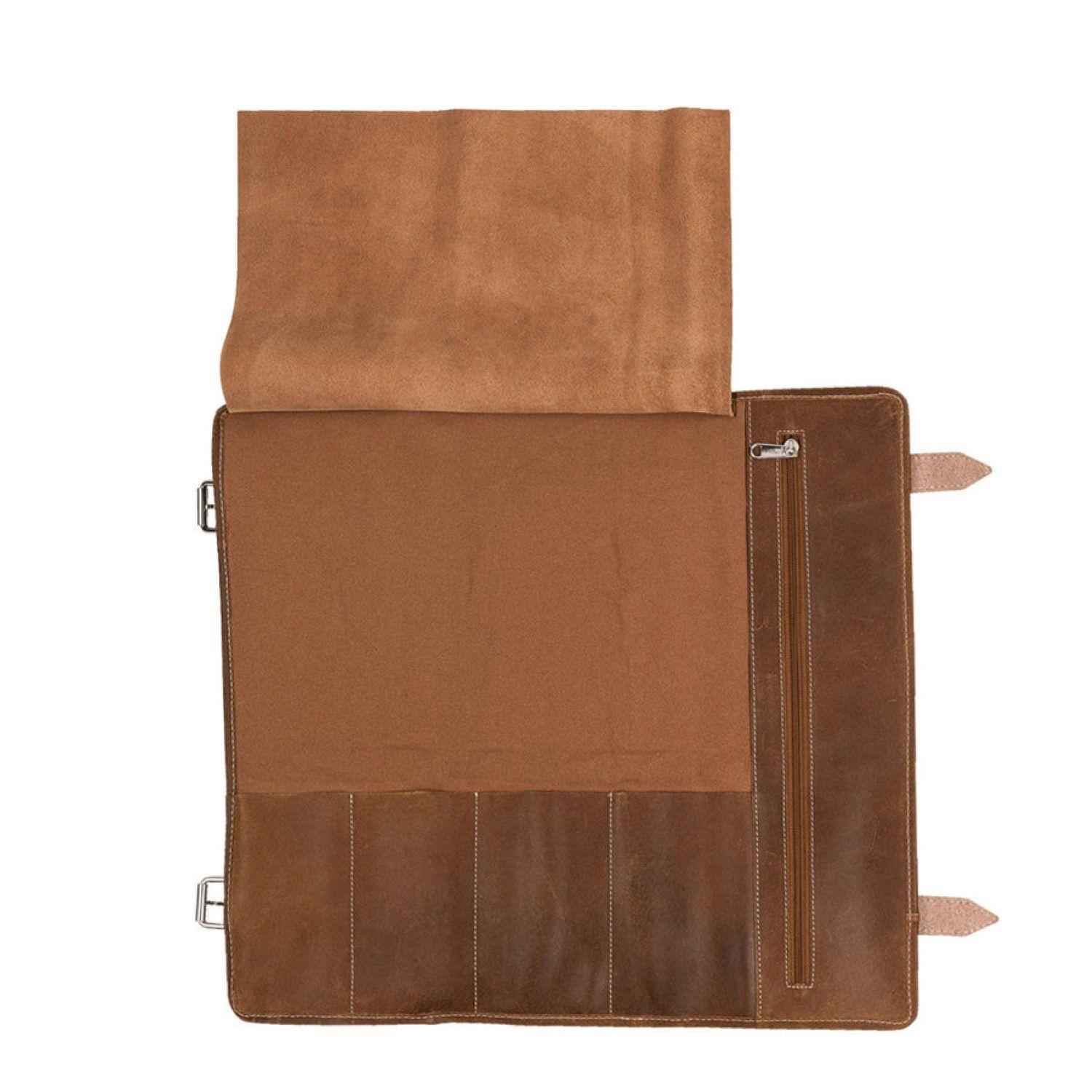 Porta Cuchillos Master Cuero Grilltech-2