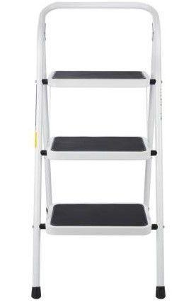 Escalera Taburete De Acero 3 Peldaños Rackexpress-2