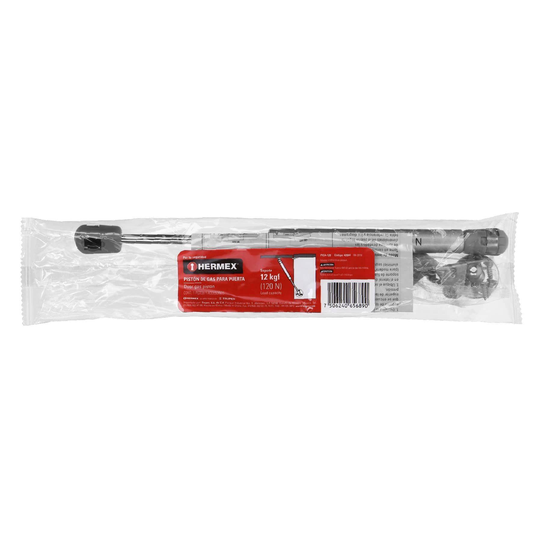 Pistón de gas para muebles 120n / 12kg Hermex-4