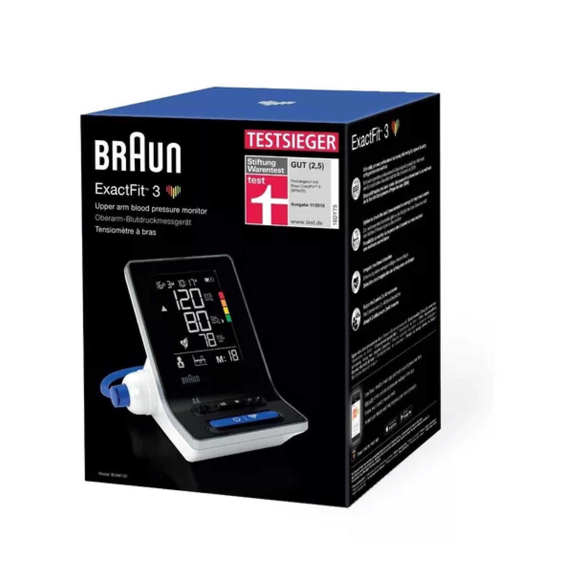 Tomador de Presión ExactFit-3 BUA6150 WE - Braun-1