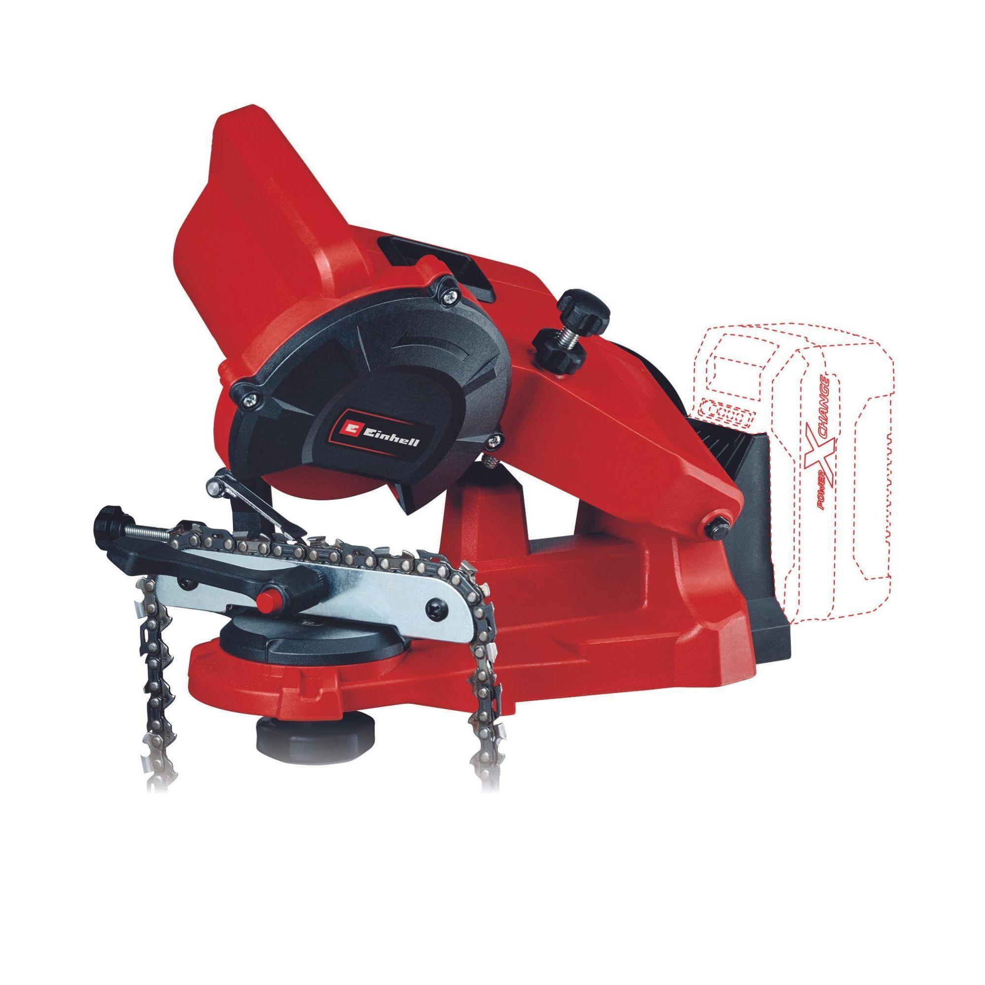 Afilador de cadenas inalámbrico 18V Expert sin batería PXC GE-CS 18 Li-Solo - Einhell-0