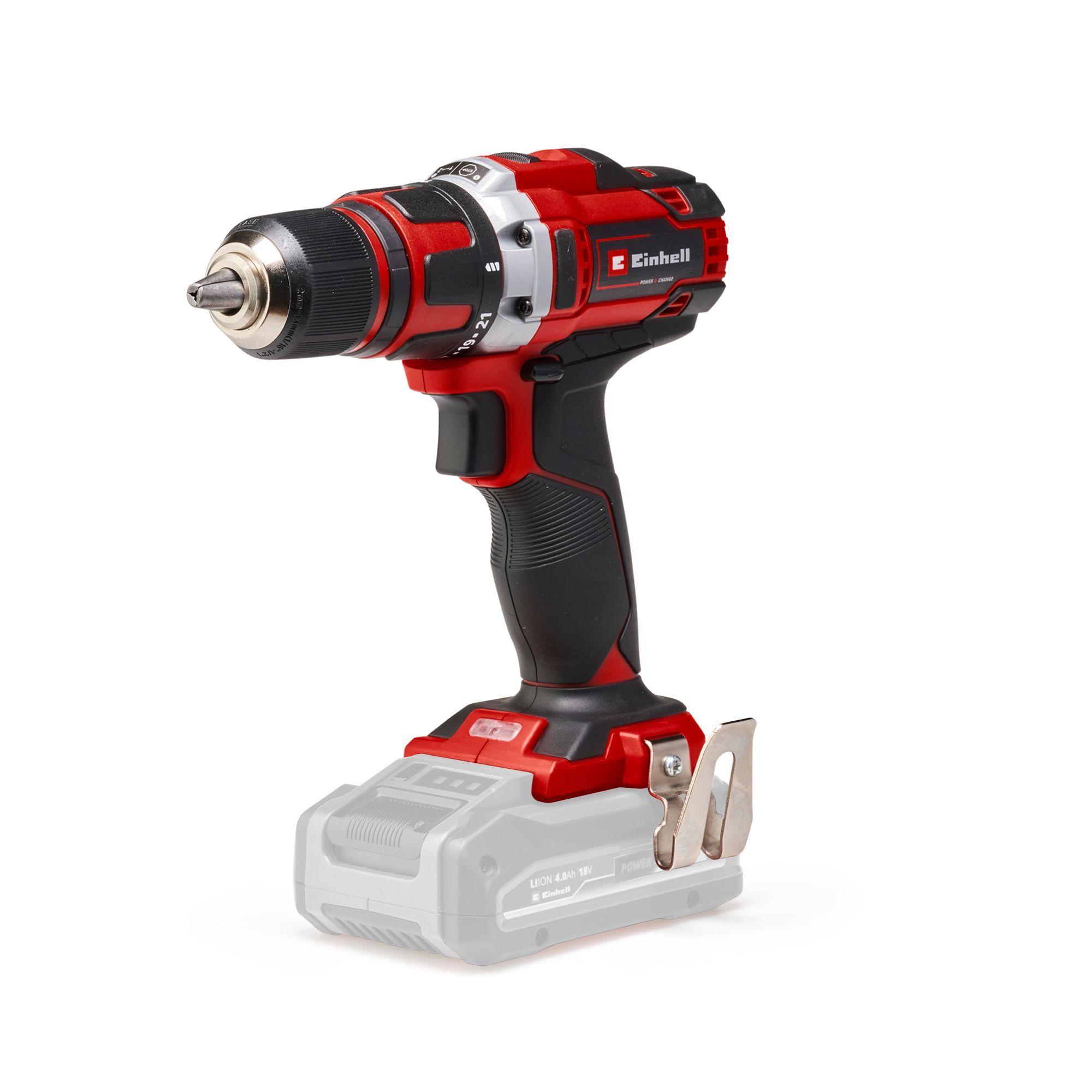 Taladro Atornillador Inalámbrico 18V Expert Sin Batería PXC TE-CD 18/40 Li-Solo - Einhell-0