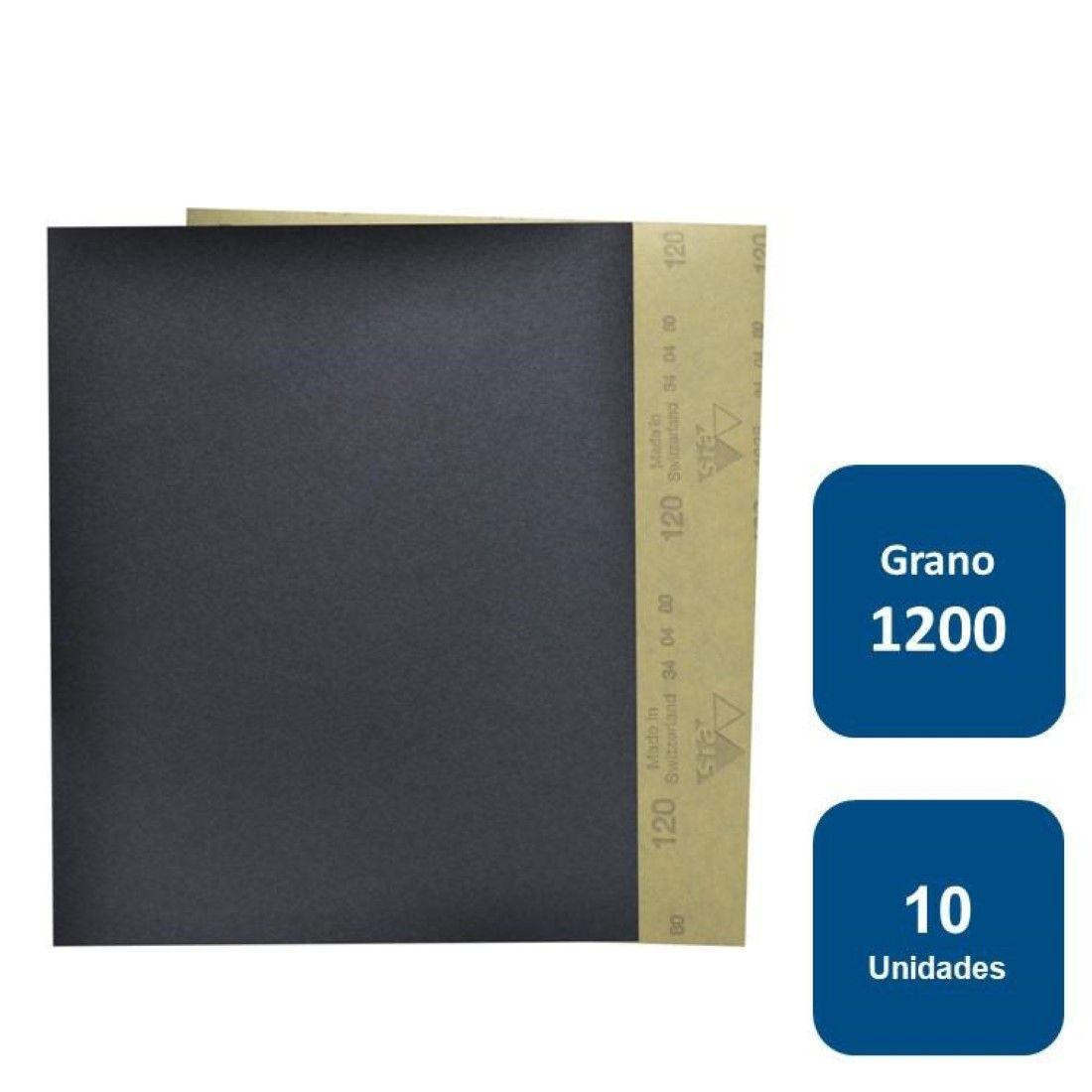 Lija Al Agua Grano 1200 10un. Norton-0