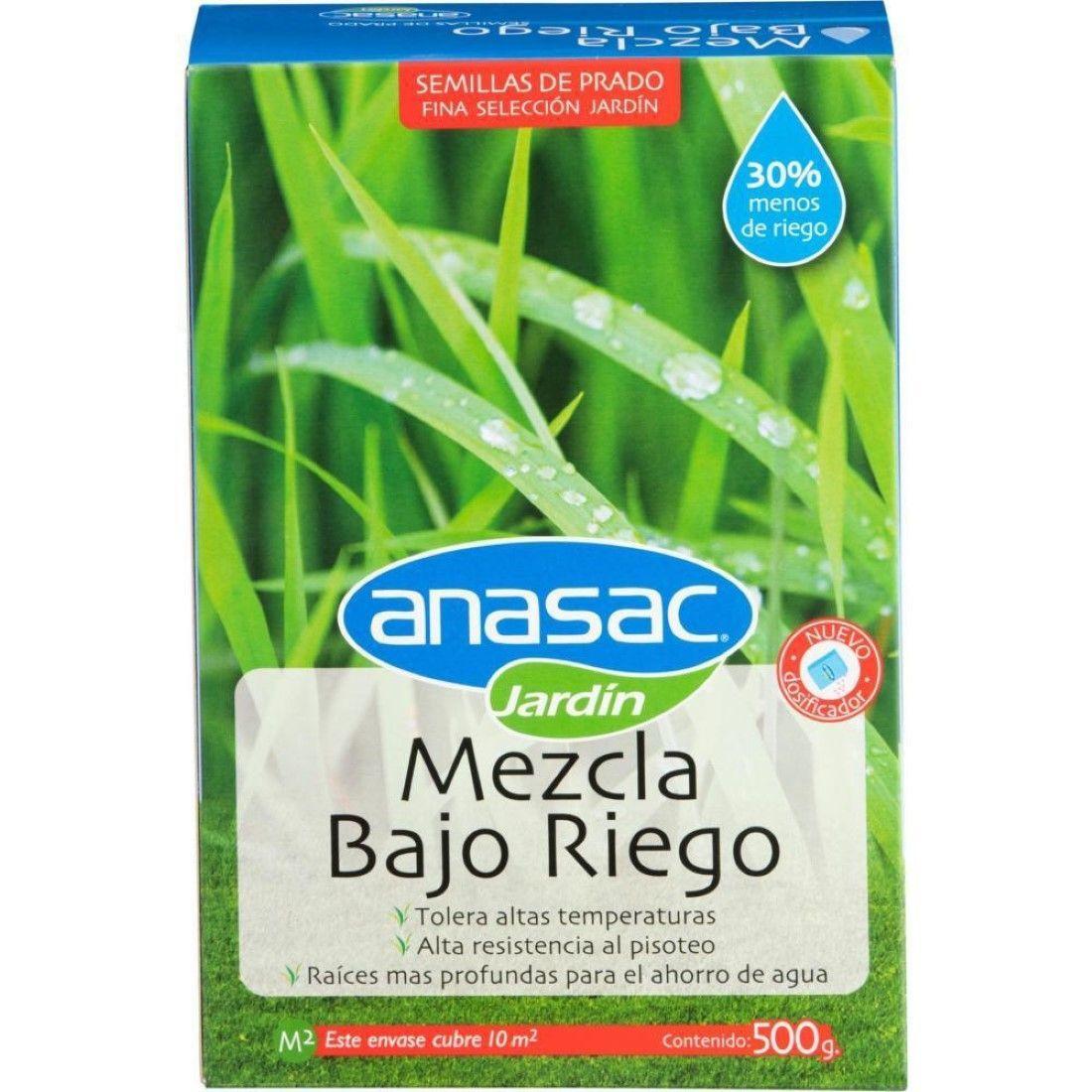 Semillas De Pasto Mezcla Bajo Riego 500grs Anasac-0