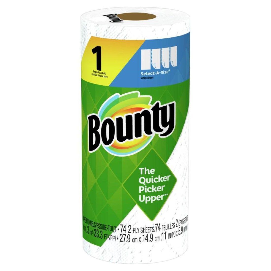 Bounty Toalla De Papel Para Cocina 74 Hojas (11mts)-0