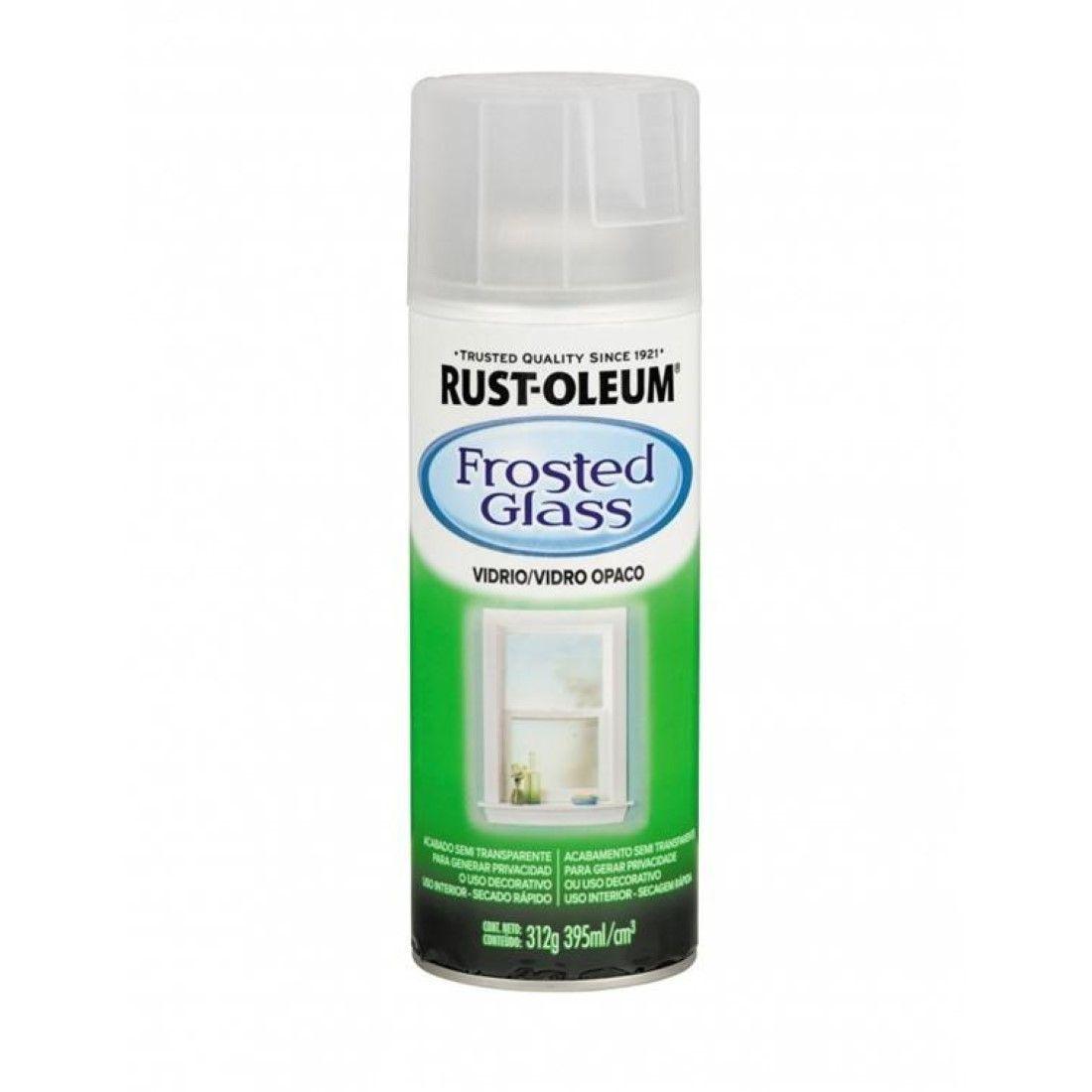 Spray Aerosol Frosted Glass Pavonado Transp Rust Oleum-0