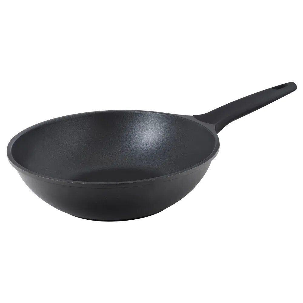 Wok Antiadherente Aluminio Fundido Majestic 28cms Ilko-1