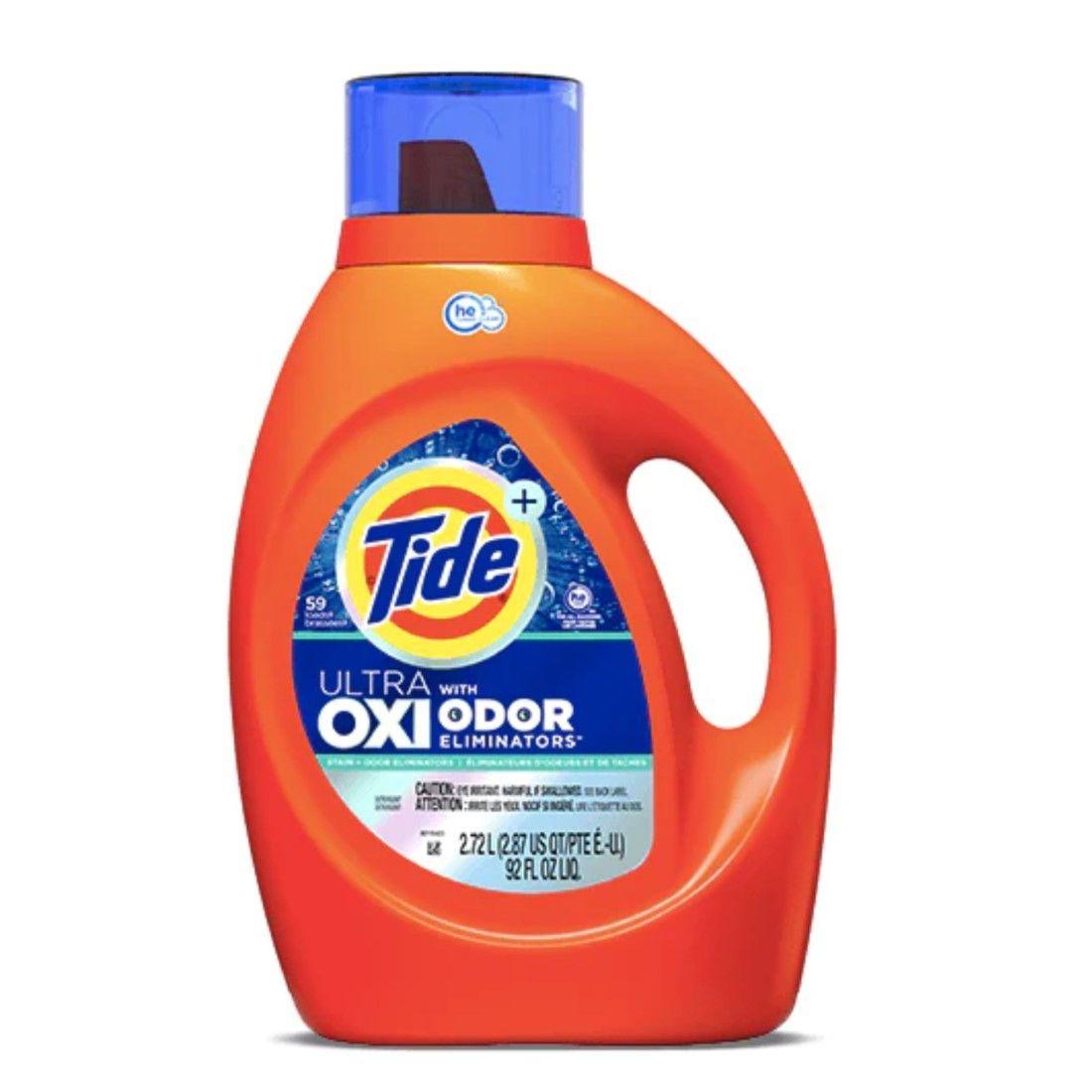Detergente de Ropa concentrado Ultra Oxi 2.72lts Tide-0