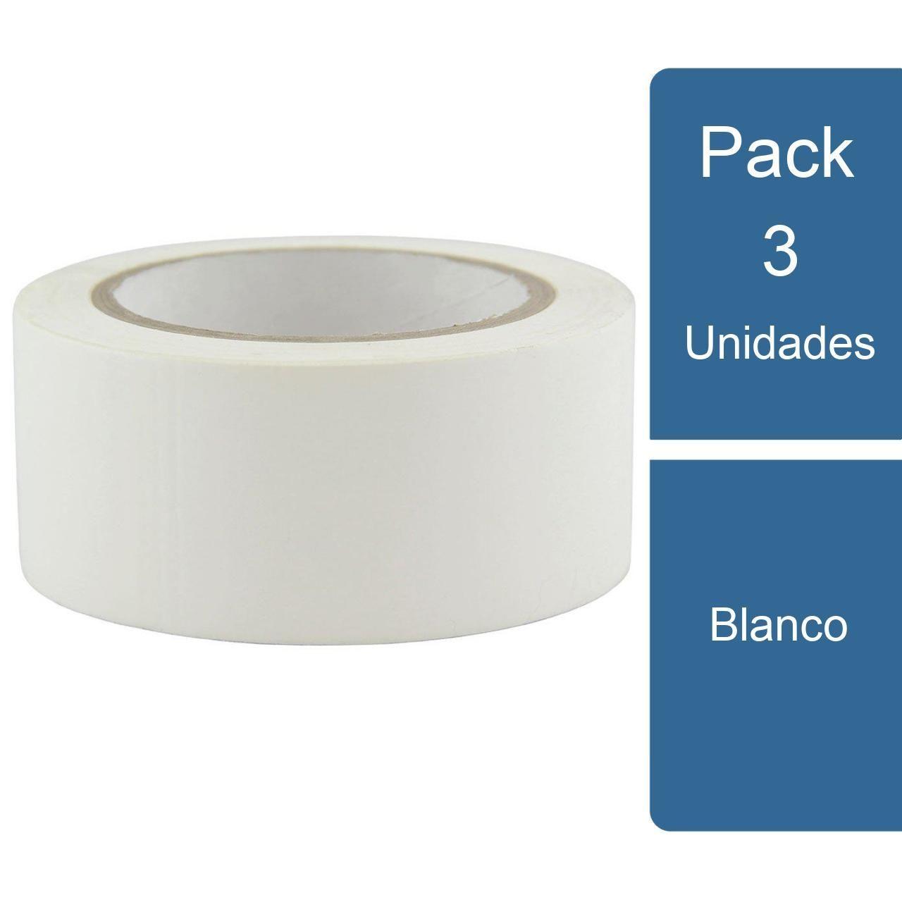 Pack 3 Cinta para demarcar piso 50mm x 30mts Blanco Norton-0