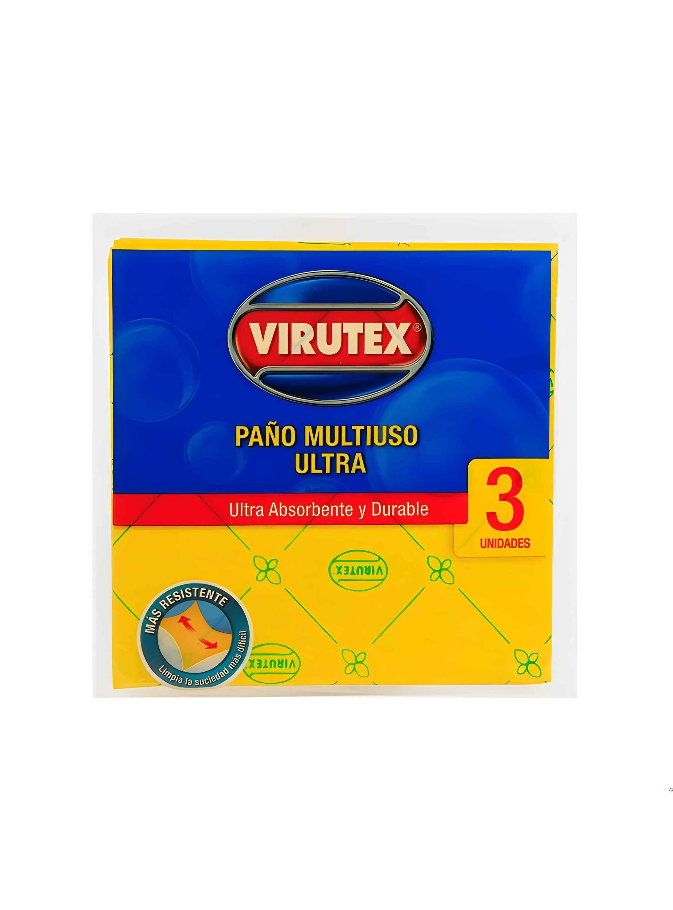 Paño Multiuso Ultra Absorbente 3un. Virutex-0