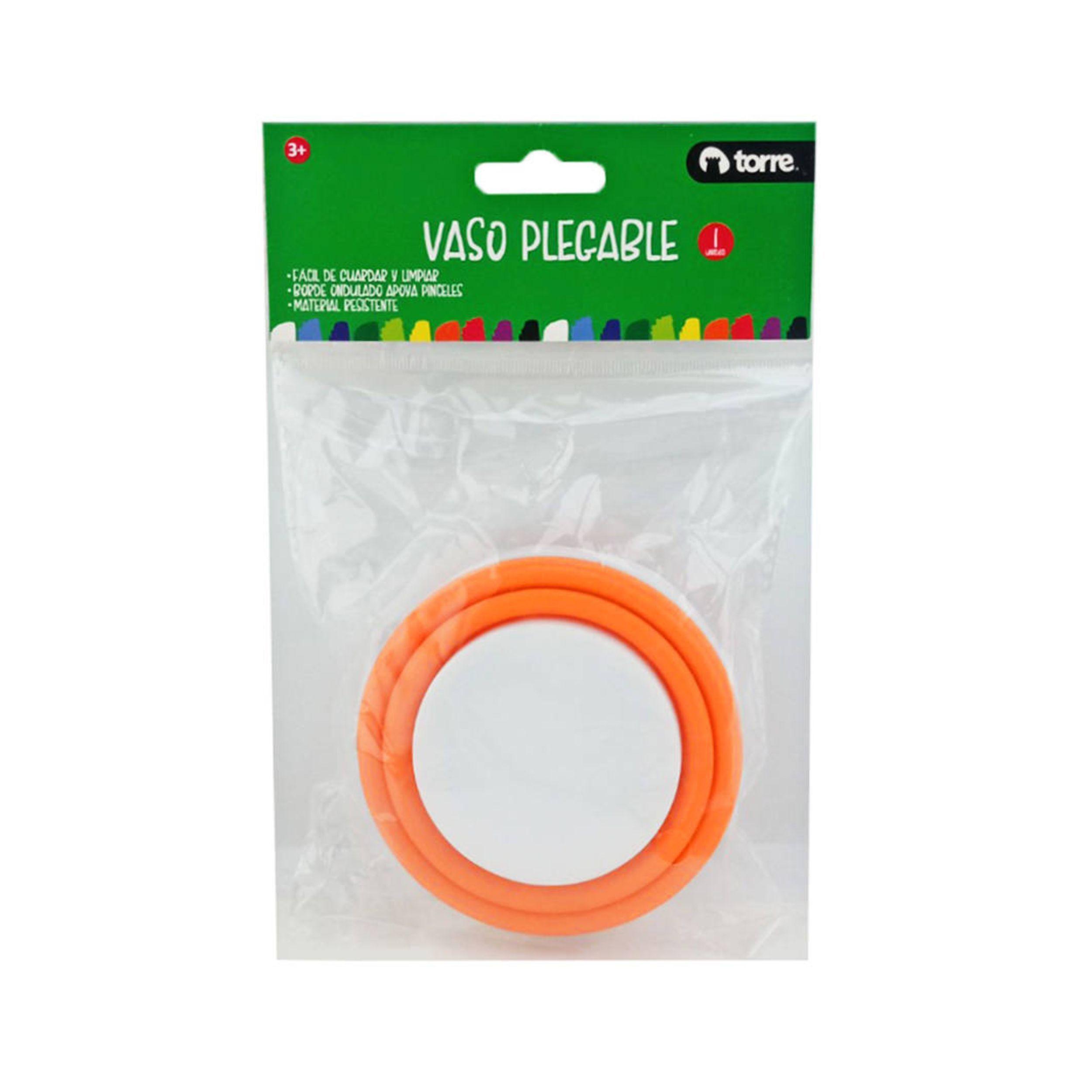 Vaso plegable para pintar Silicona Torre-2