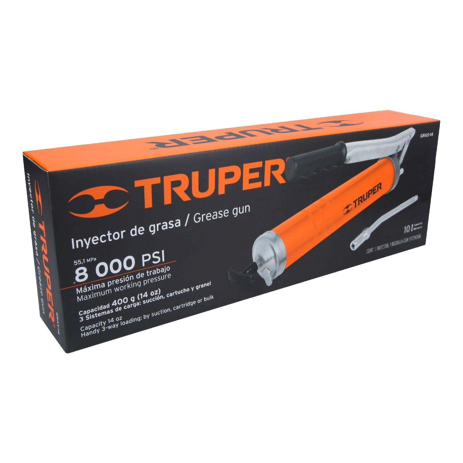 Engrasadora industrial 10oz 8.000 PSI Truper-1