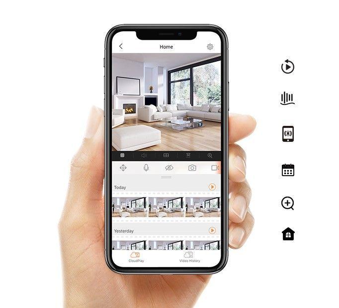Ezviz Cámara Wifi Interior Paneo E Inclinación 1080p (c6n)-4