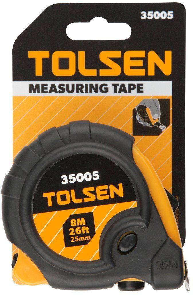 Huincha De Medir 8mts Tolsen-0