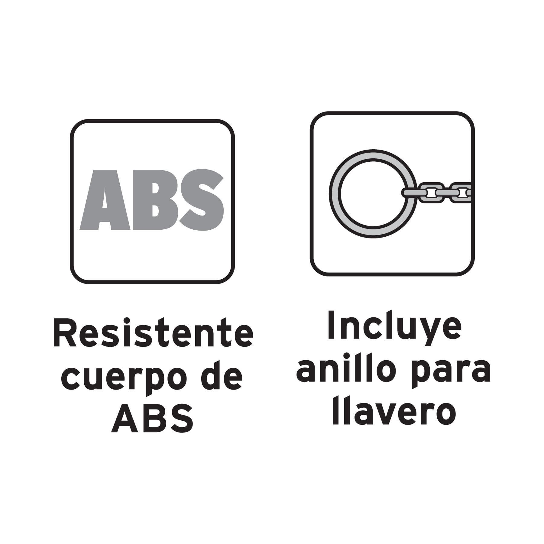 Truper Huincha De Medir Contra Impacto Llavero 2mts-2