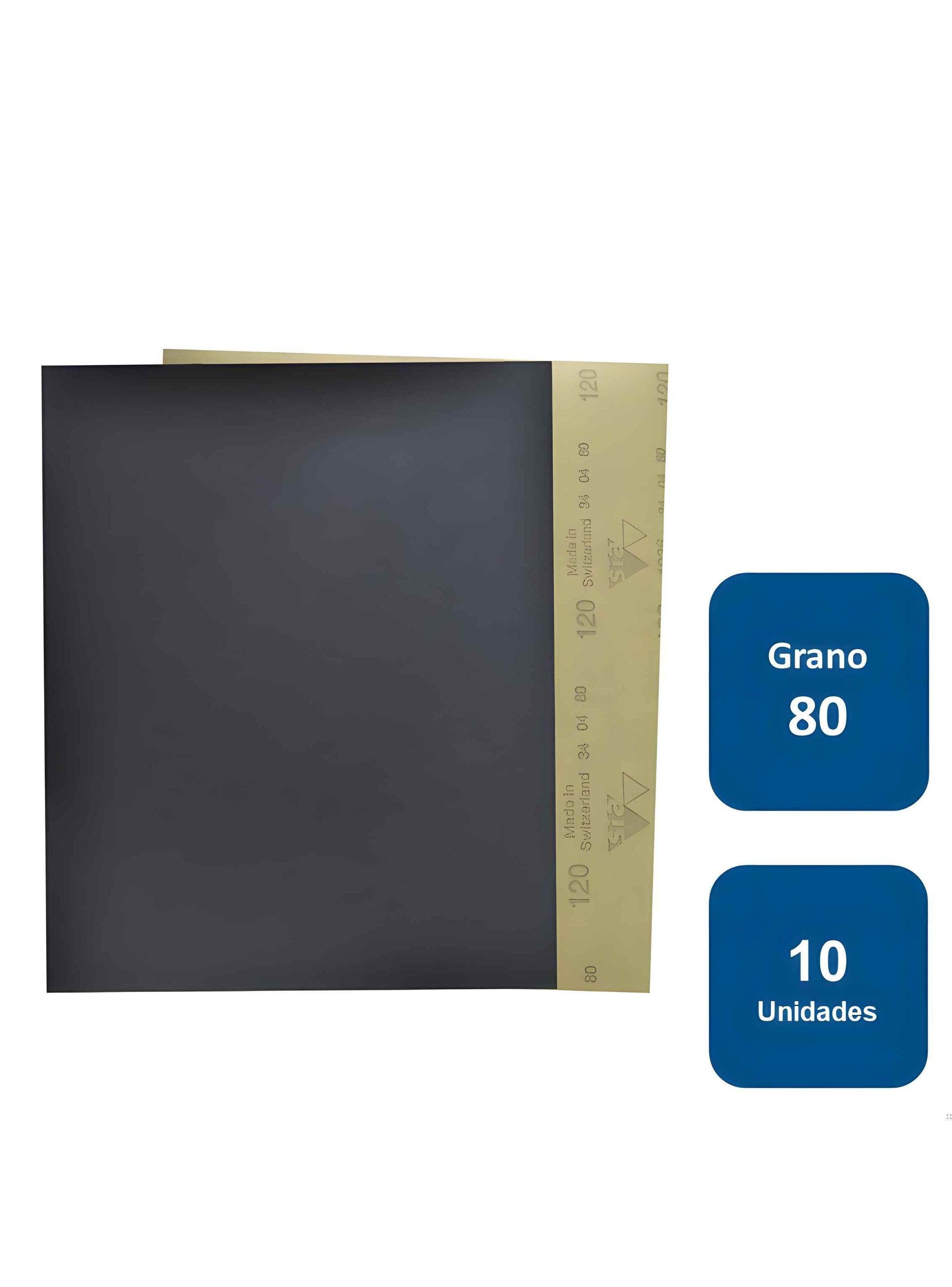 Lija Al Agua Grano 80 10un. Norton-0