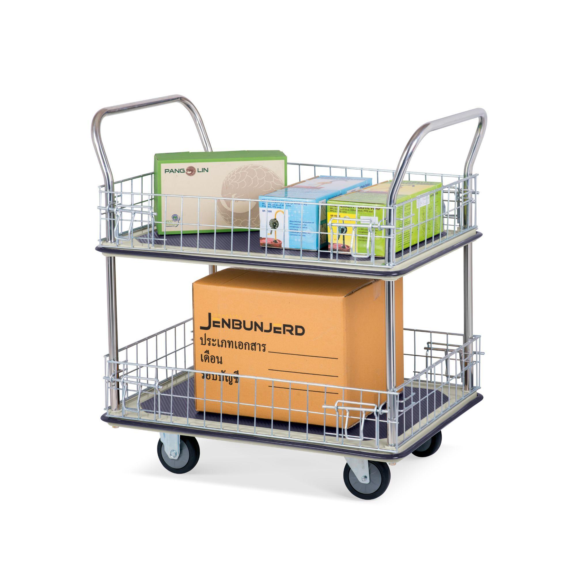 Carro dos bandejas con rejilla 370kg - Sumo / Jumbo-1