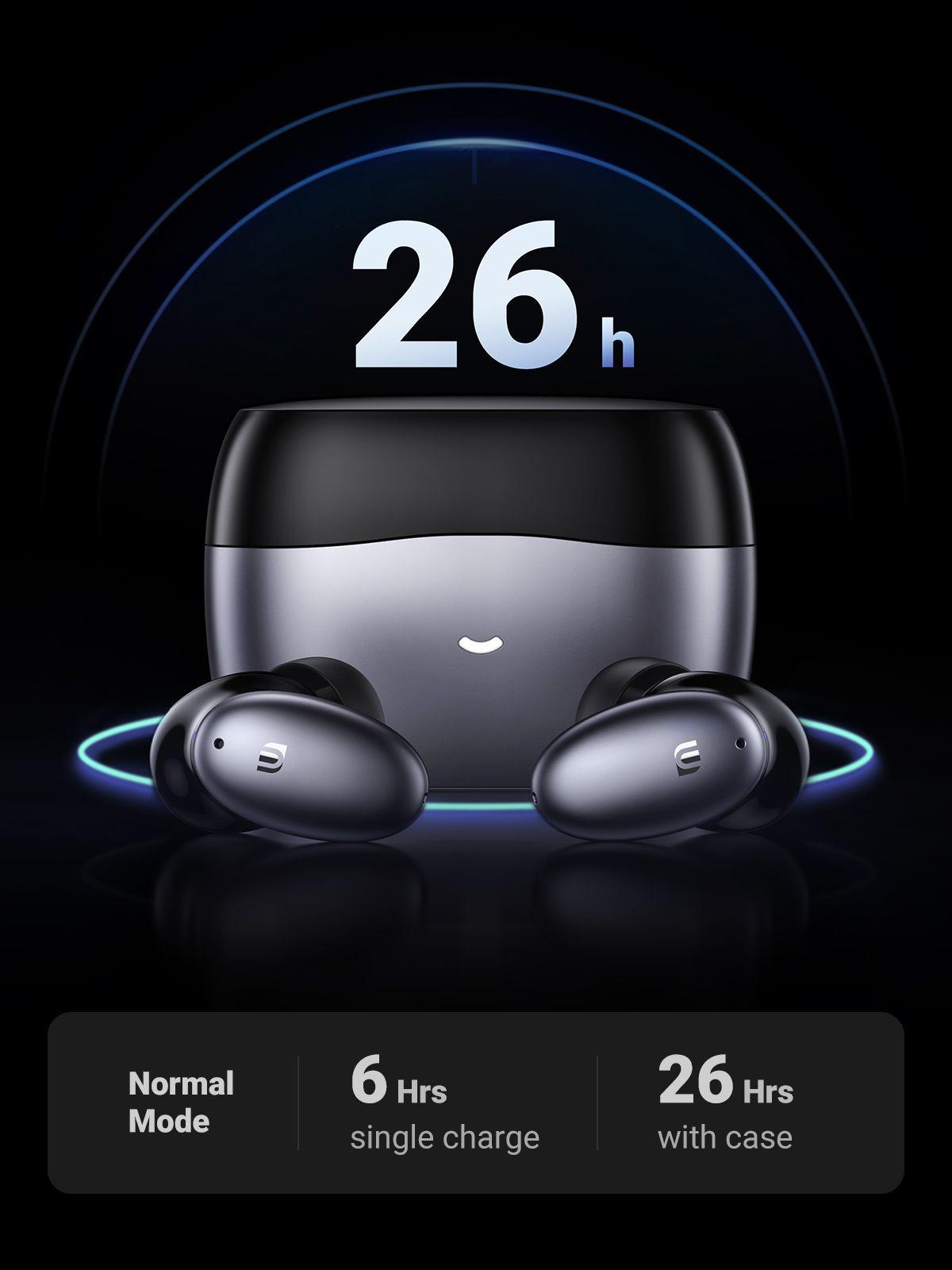 Audífonos Bluetooth HiTune X6 ANC Negro Ugreen-5