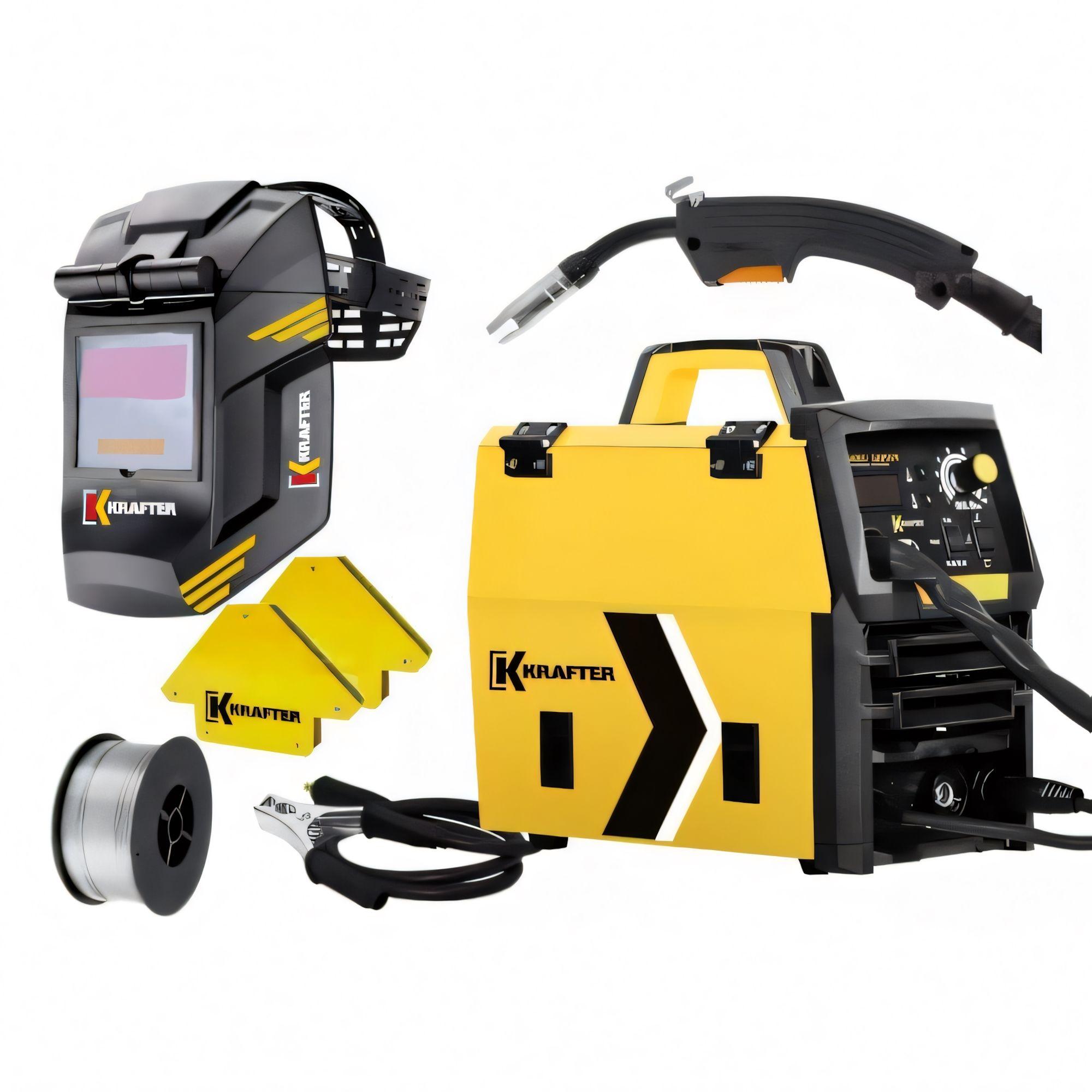 Soldadora MIG MEGATEC Kit 120 Flux - Krafter-1