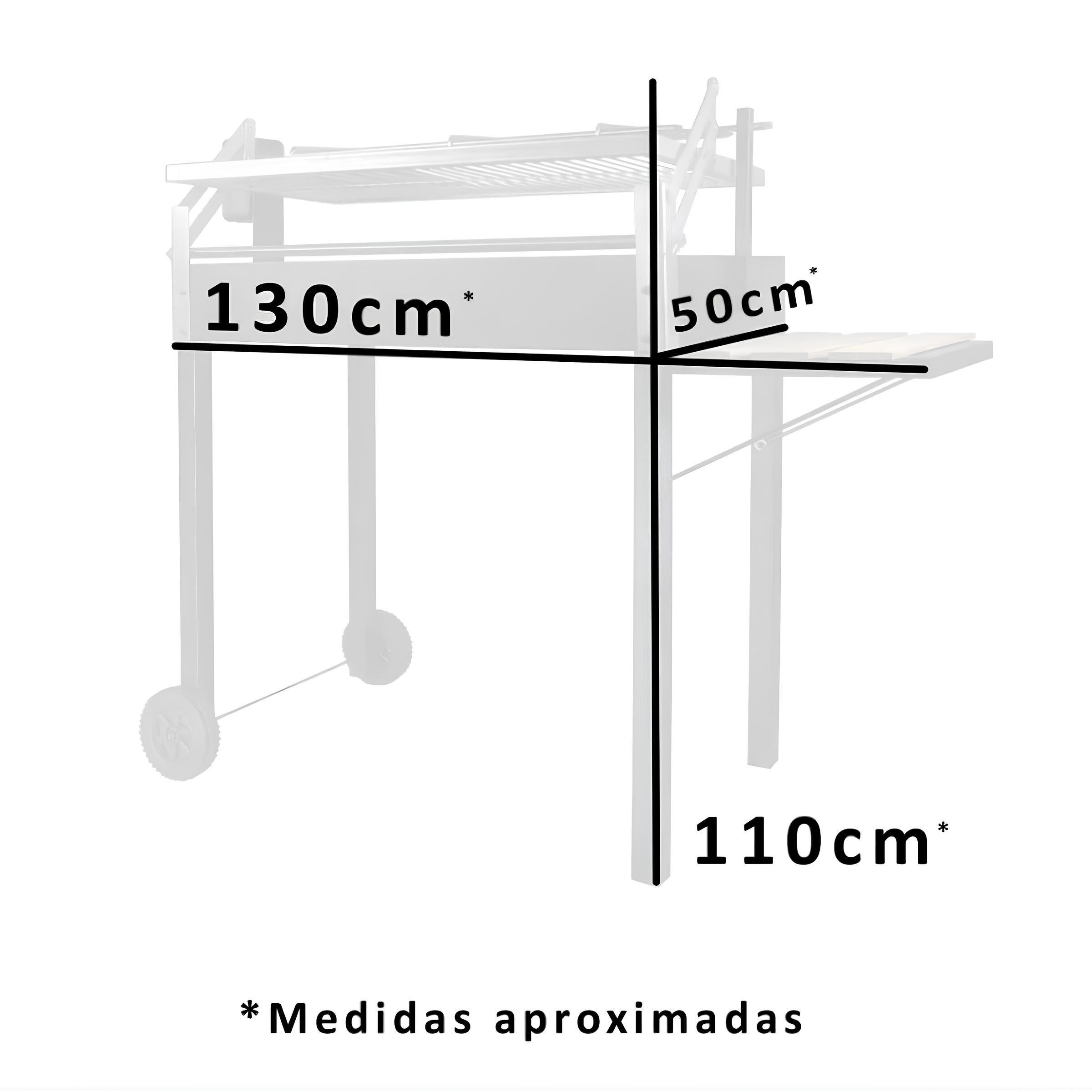 Parrilla Magallanica Con Spiedo Grilltech-1