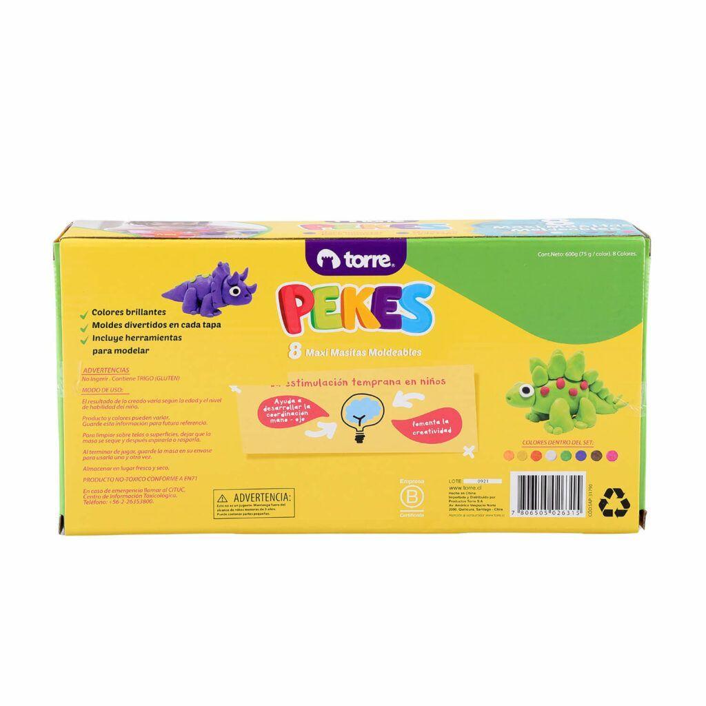 Maxi masitas Pekes 8 colores Torre-2