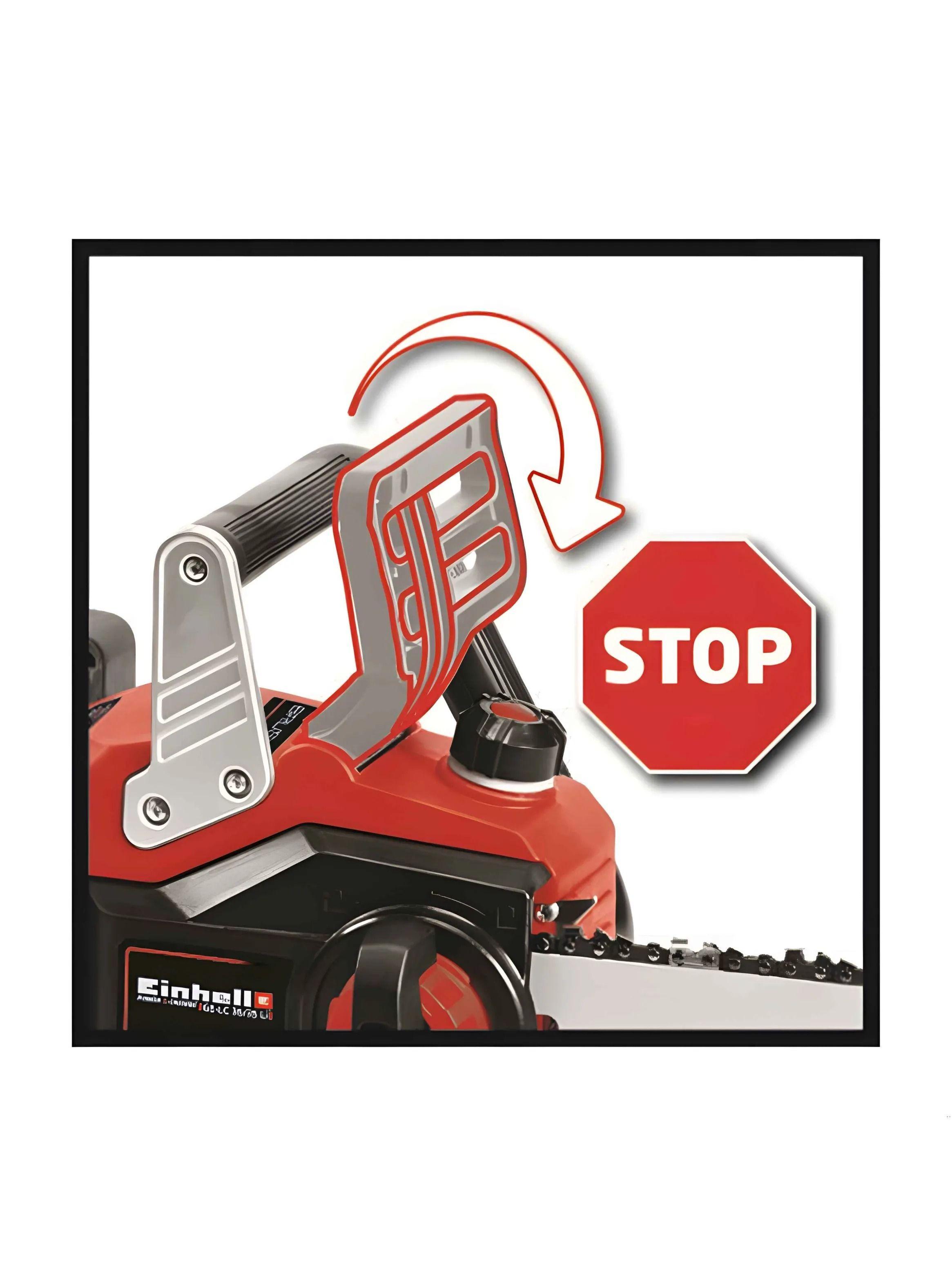 Motosierra Inalámbrica 2x18v Expert Pxc 350mm Einhell-3