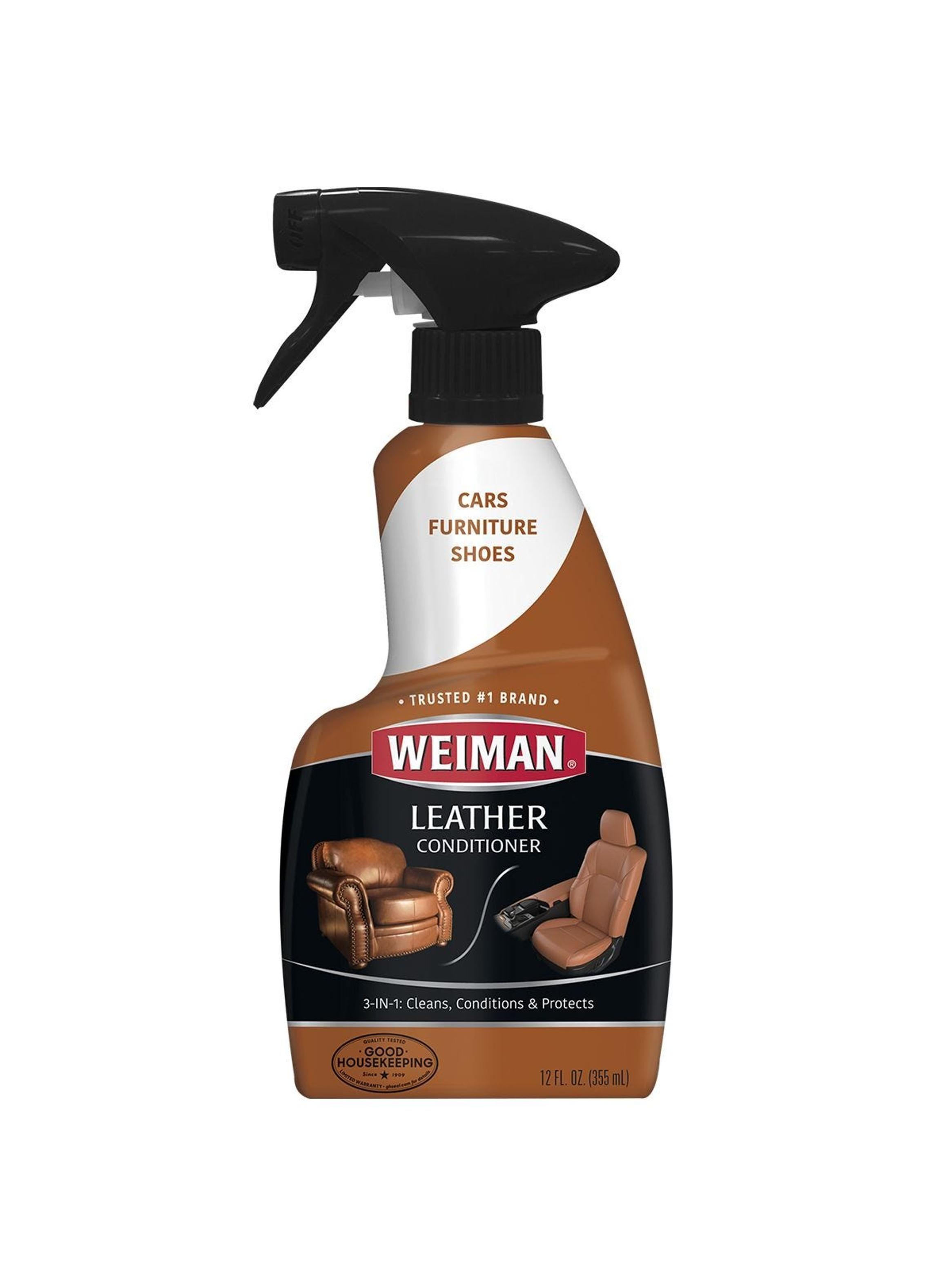 Limpiador líquido para cuero con gatillo 355ml Weiman-0