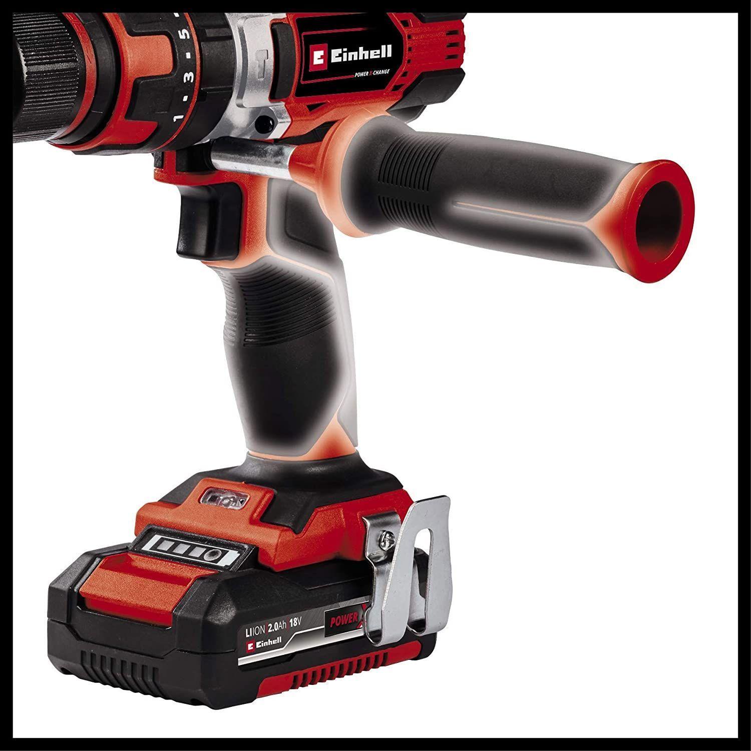 Einhell Taladro Percutor Inálambrico Te-cd 18/48 Li-i 2bat-2