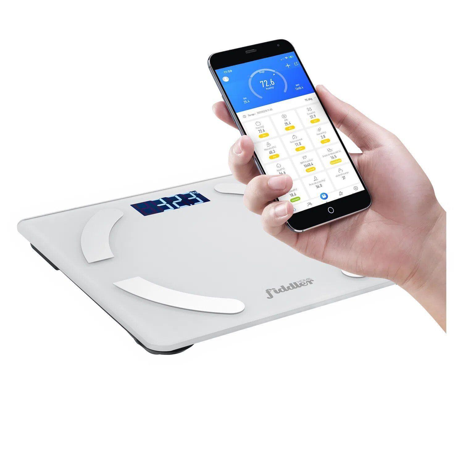 Pesa Digital Inteligente Bluetooth 180kg Fiddler-1