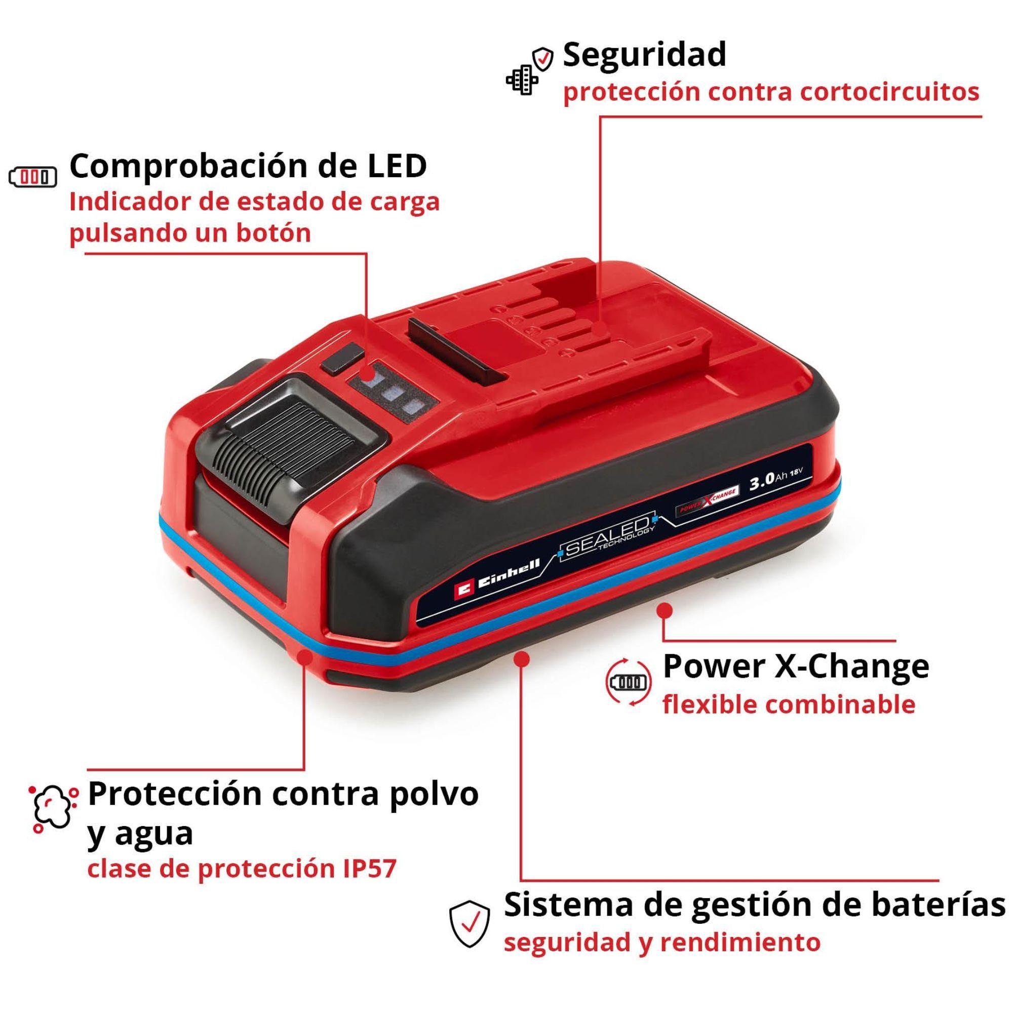 Batería 18V Sealed Power X-Change 3,0Ah - Einhell-1