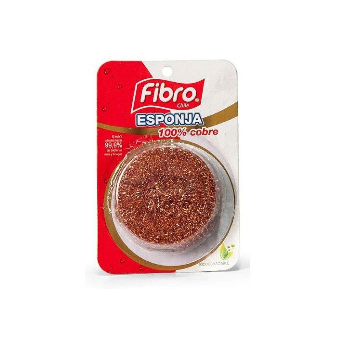 Esponja Virutilla Cobre 1 Un Fibro-0