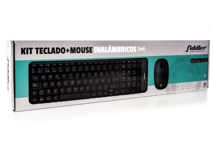 Fiddler Teclado + Mouse Inalámbrico Verde-1