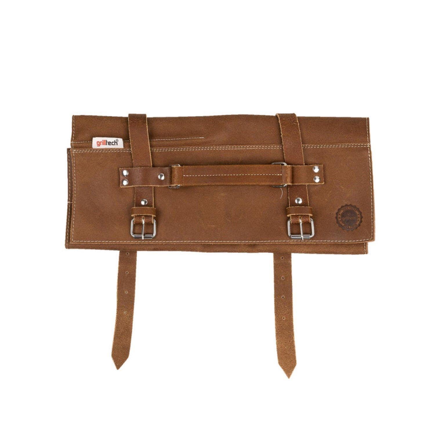 Porta Cuchillos Experto Cuero Grilltech-4