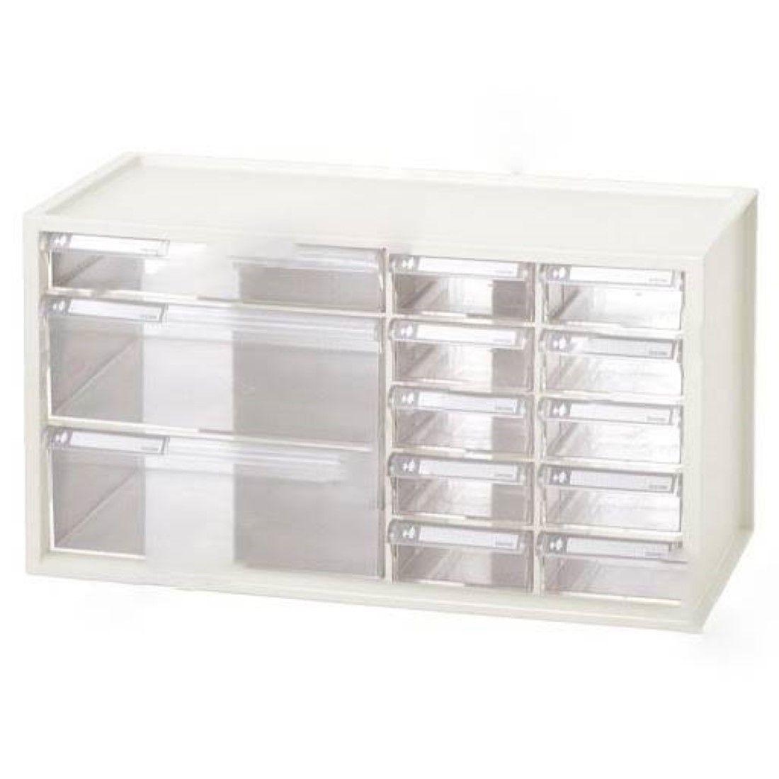 Caja organizadora blanca 13 divisiones Shuter-0
