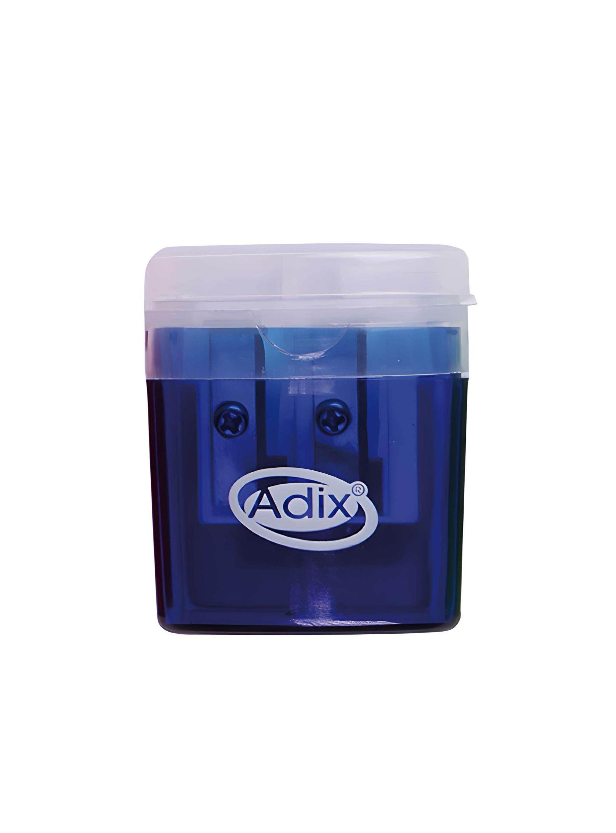 Sacapunta Doble C/contenedor Colores Adix-0