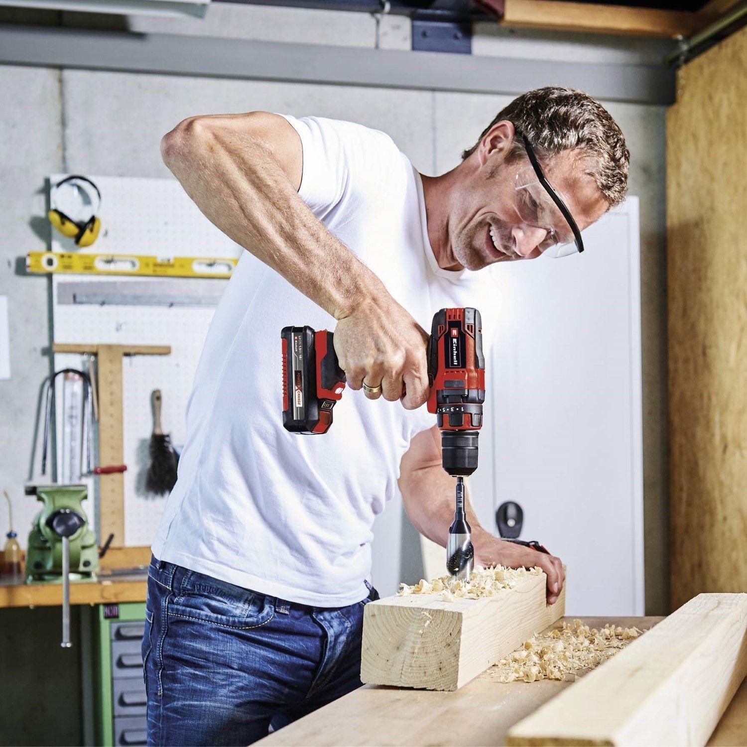 Taladro Atornillador y Esmeril Angular Inalámbrico Einhell-5