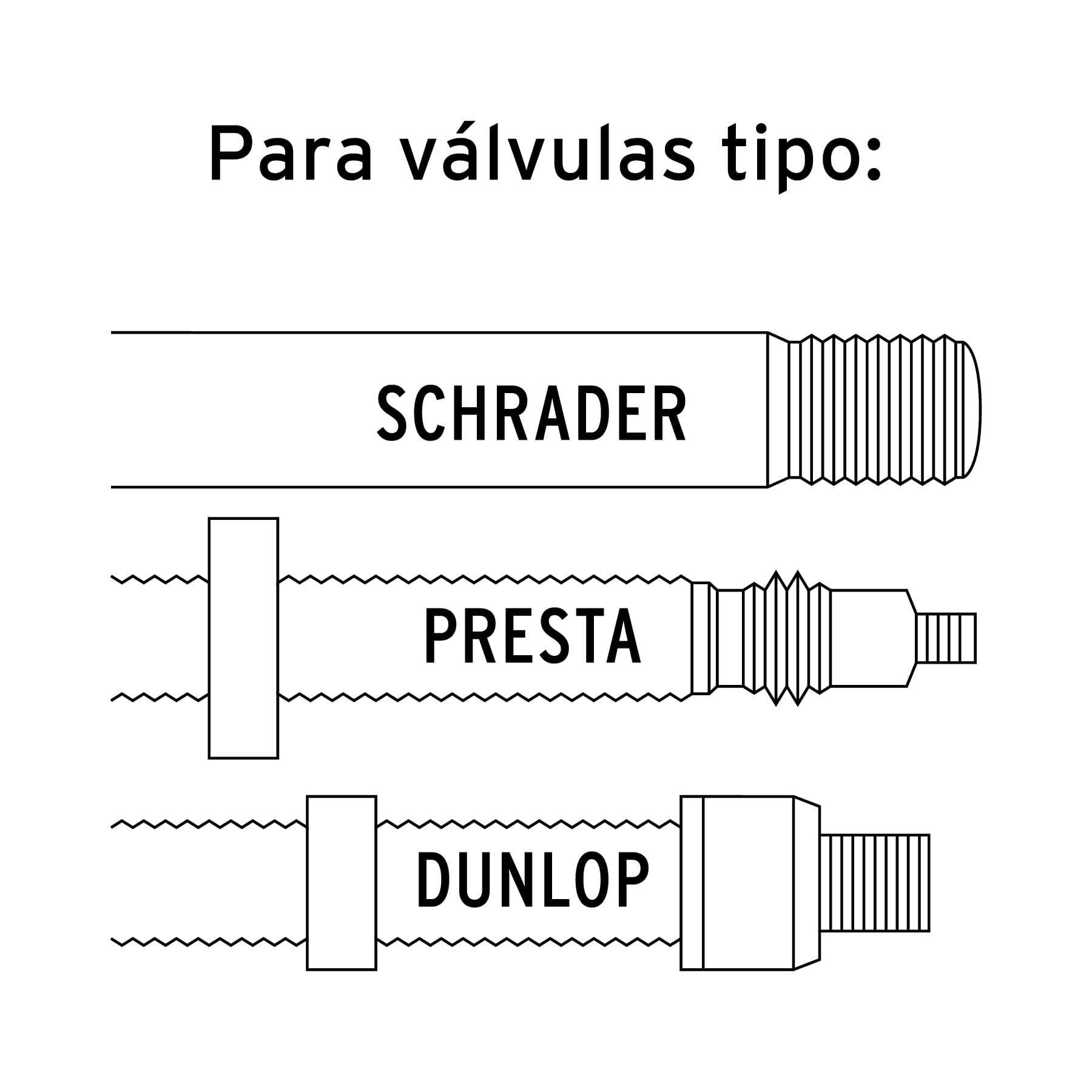 Bombin para inflar Cabeza dual Truper-2